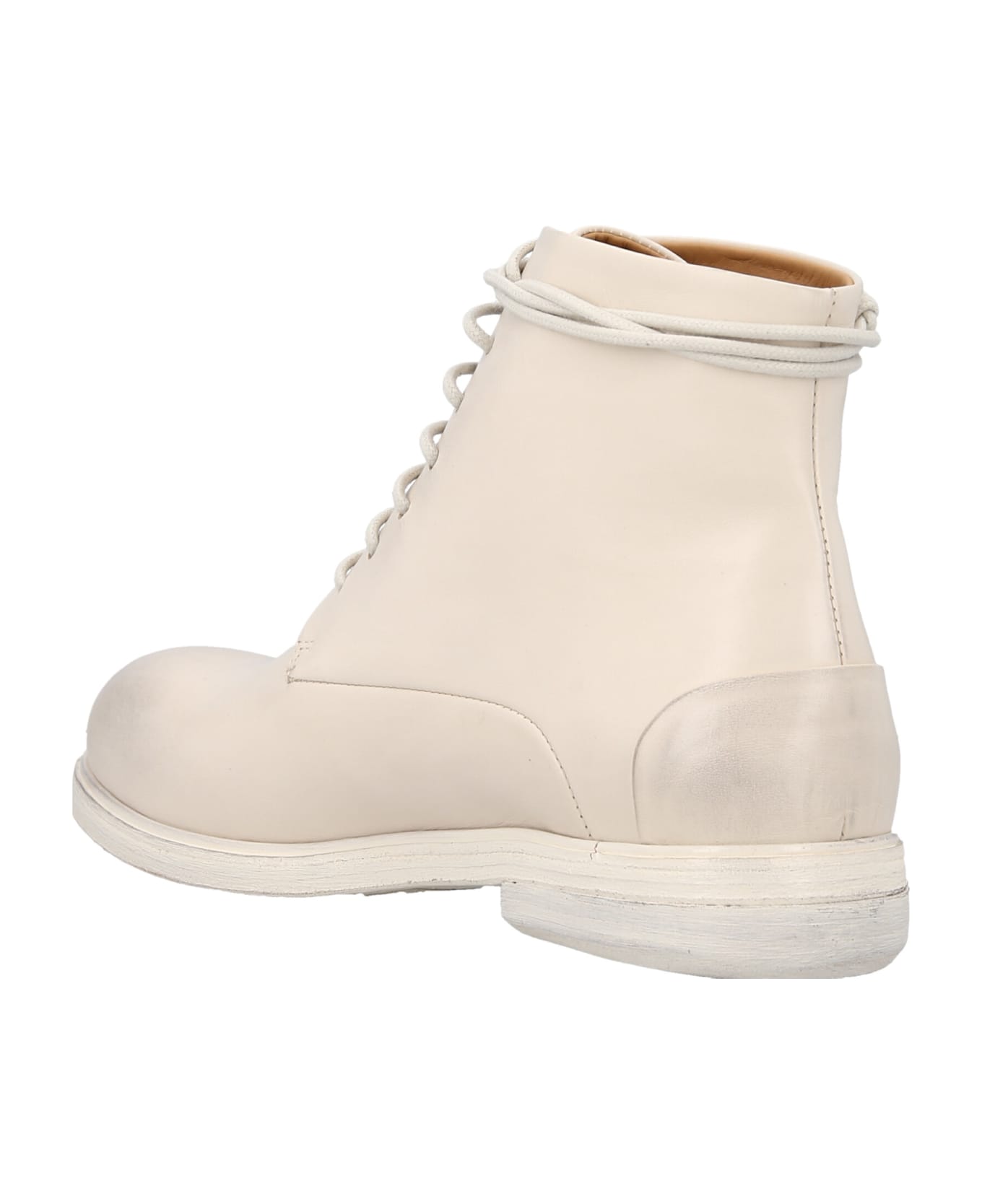 Marsell 'zucca Media' Ankle Boots - White