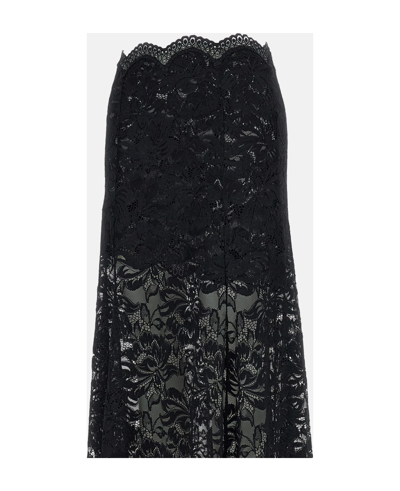 Paco Rabanne Midi Skirt - Black