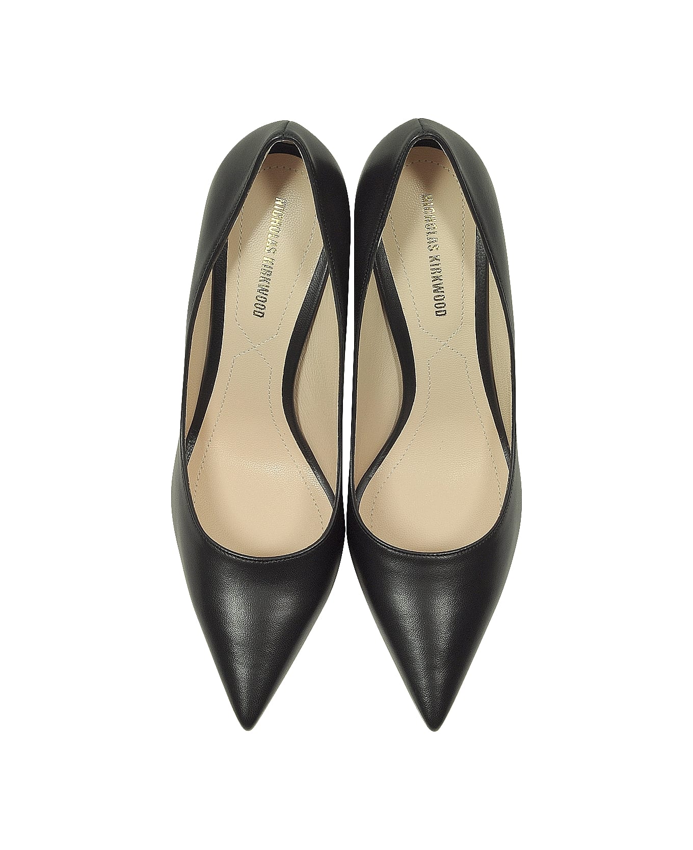 Nicholas Kirkwood Black Nappa leather Mira Pearl Pumps 35 IT/EU at FORZIERI