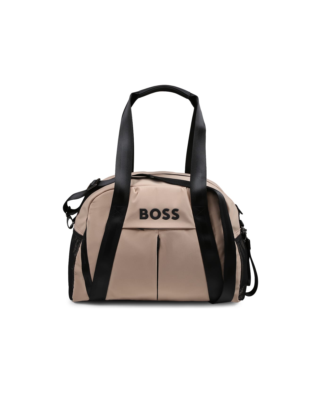 Hugo Boss Beige Changing Bag For Babykids With Logo - Beige