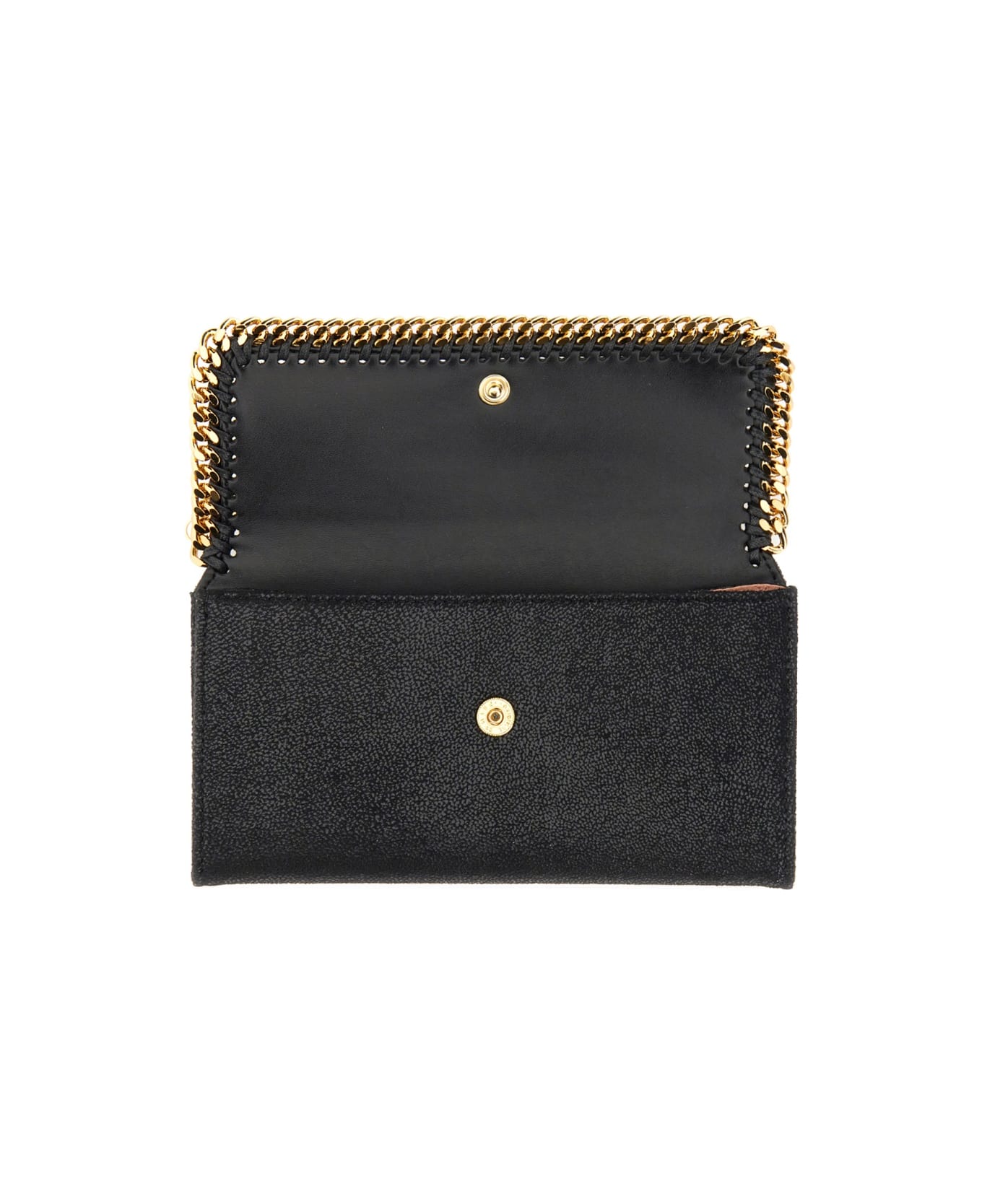 Stella McCartney Portafoglio Continental "falabella" - BLACK