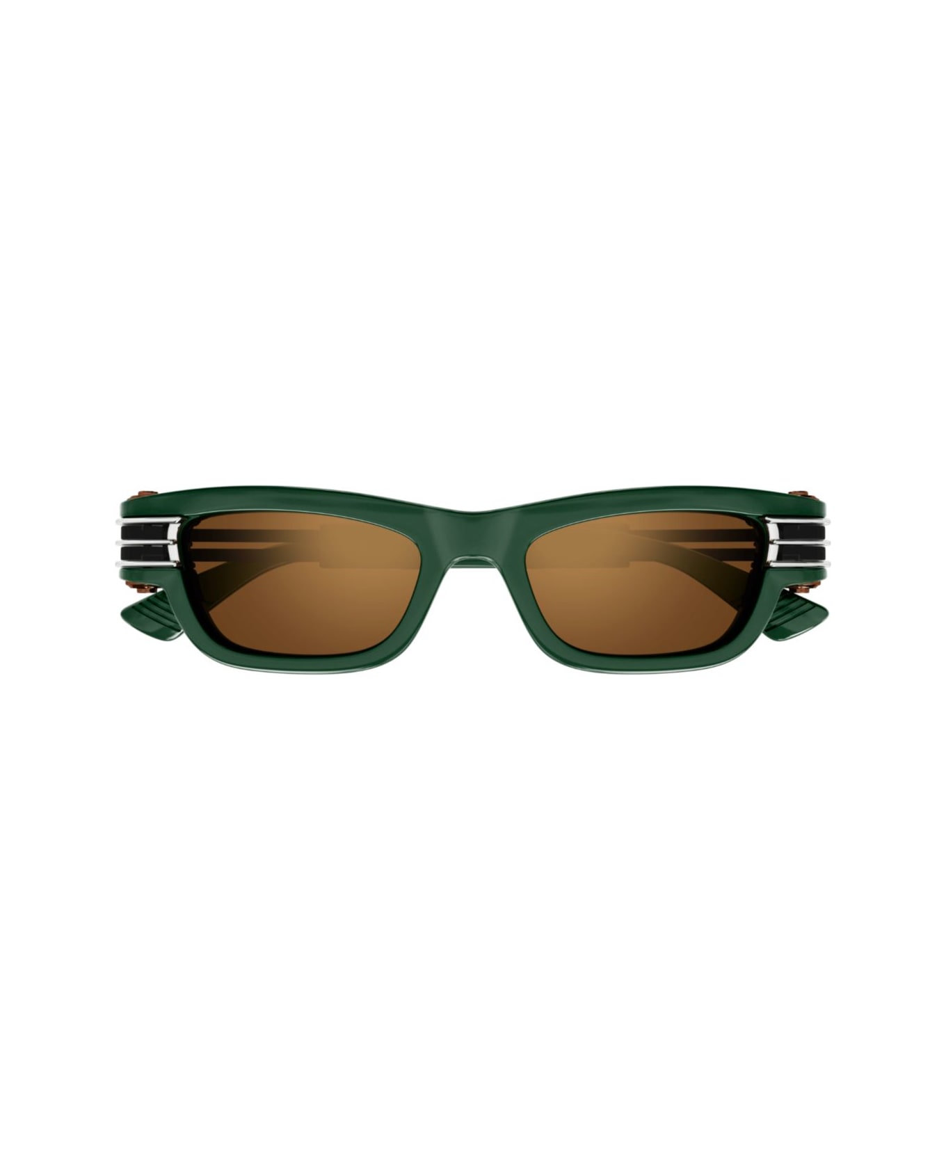 Bottega Veneta Eyewear Bv1308s003 Green Black Copper - 003 green black copper