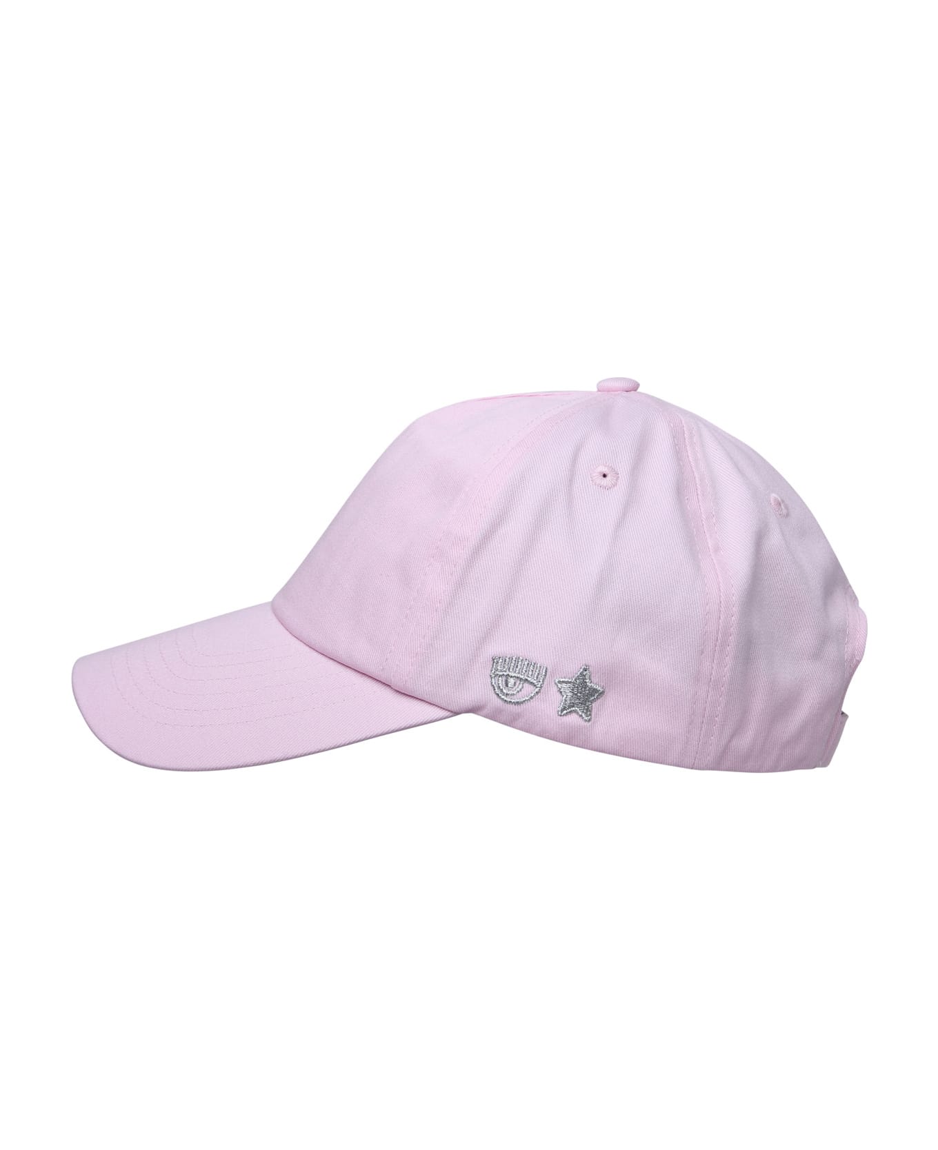Chiara Ferragni Pink Cotton Hat - Pink