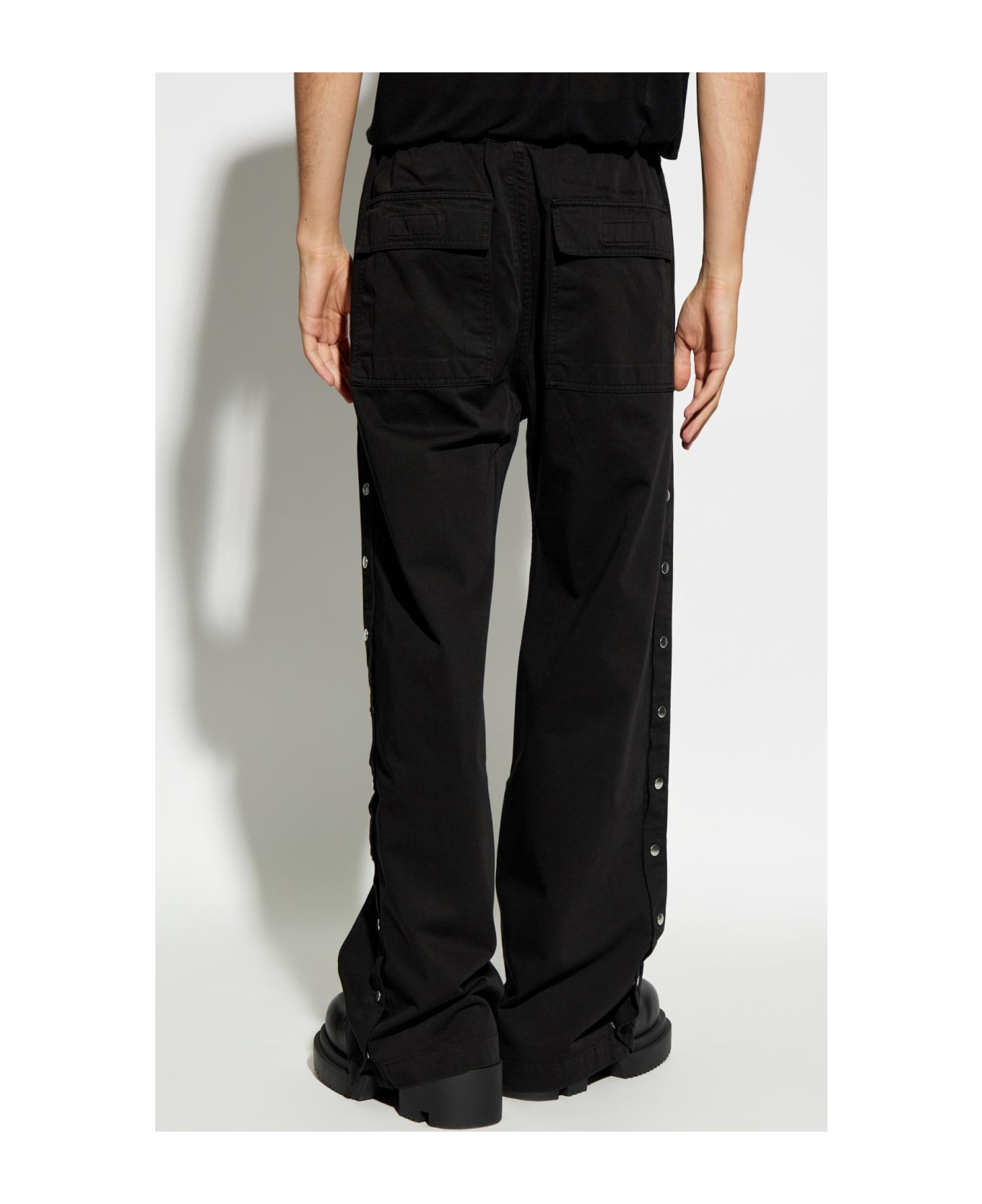 Rick Owens Straight Lace Trousers - Black