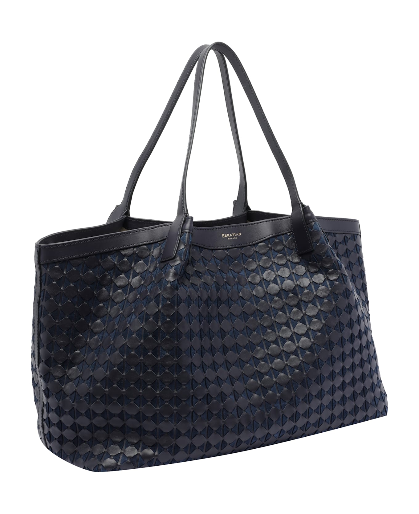 Serapian Secret Mosaico Shoulder Bag - Blue