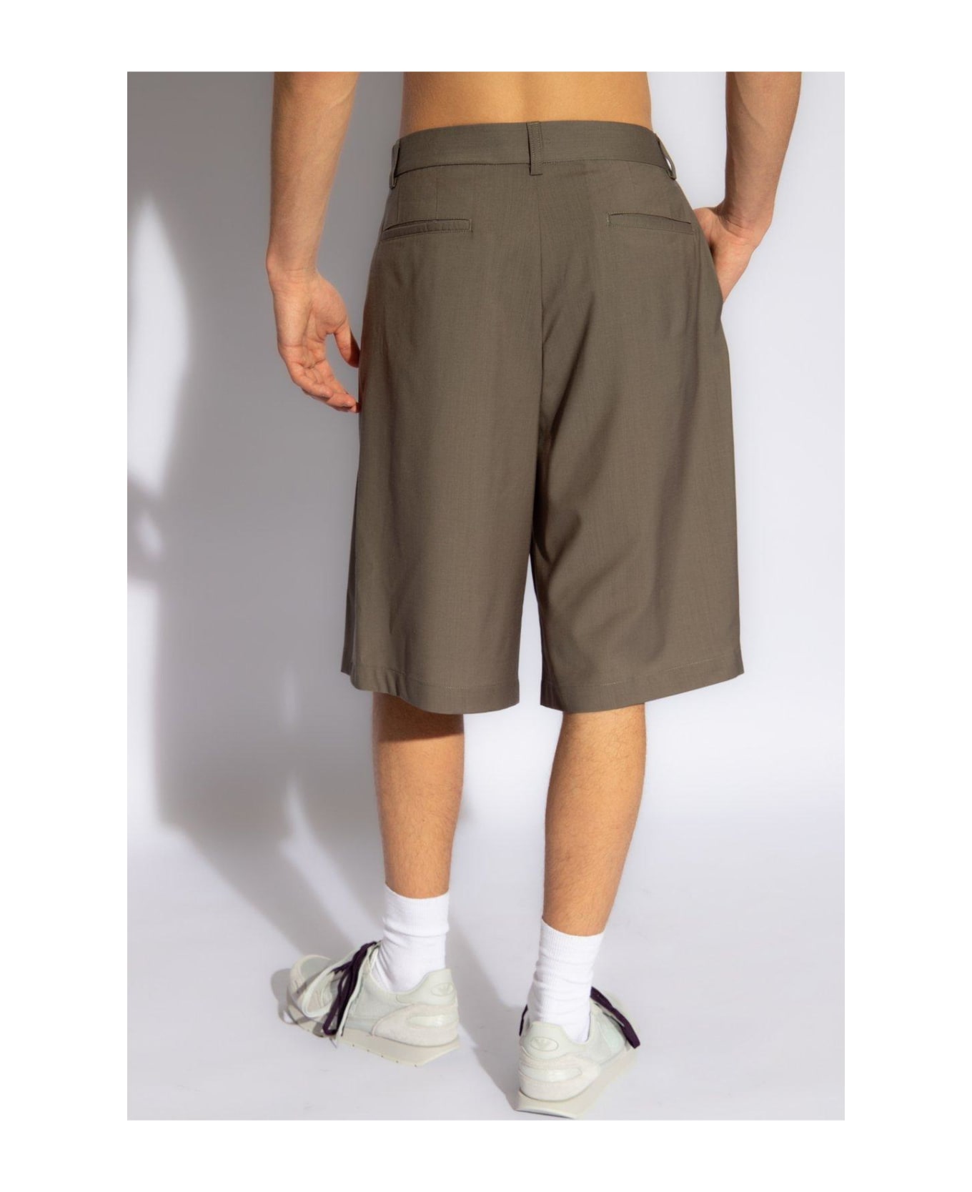 Emporio Armani Wool Shorts