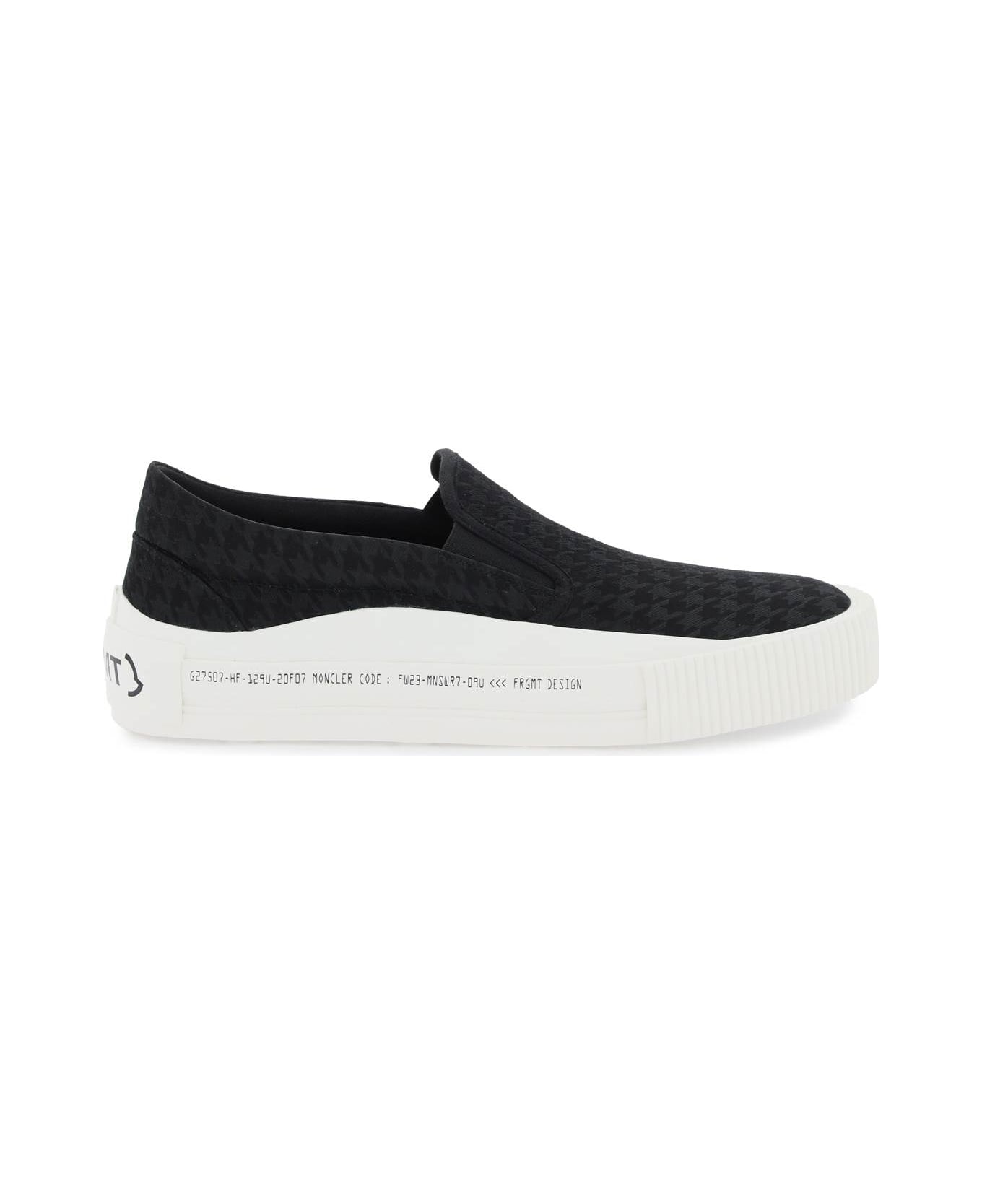 Moncler Genius Moncler X Frgmt - Vulcan Slip-on Sneakers - Black