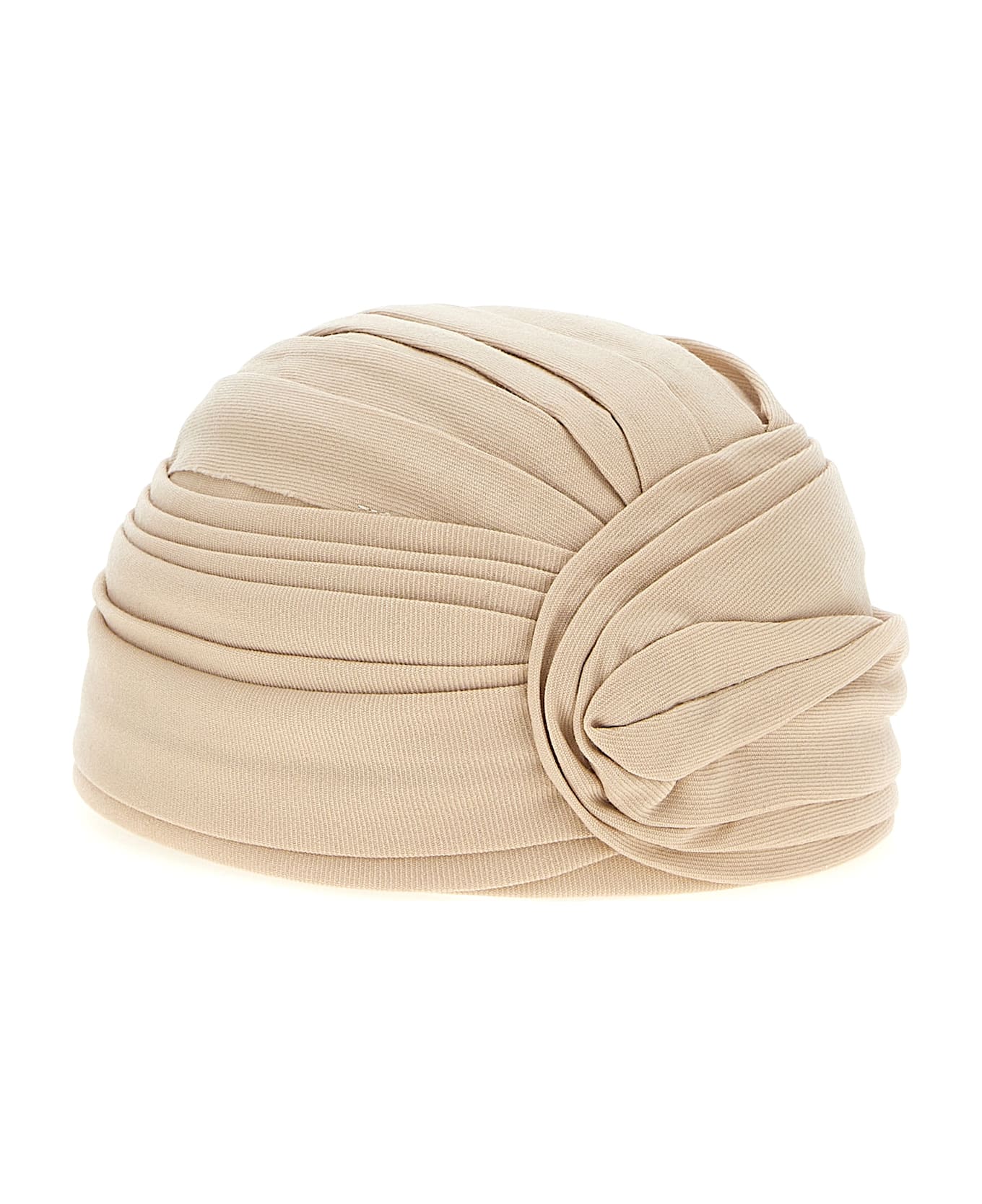 Valentino Garavani Wool Rigid Turban - Beige