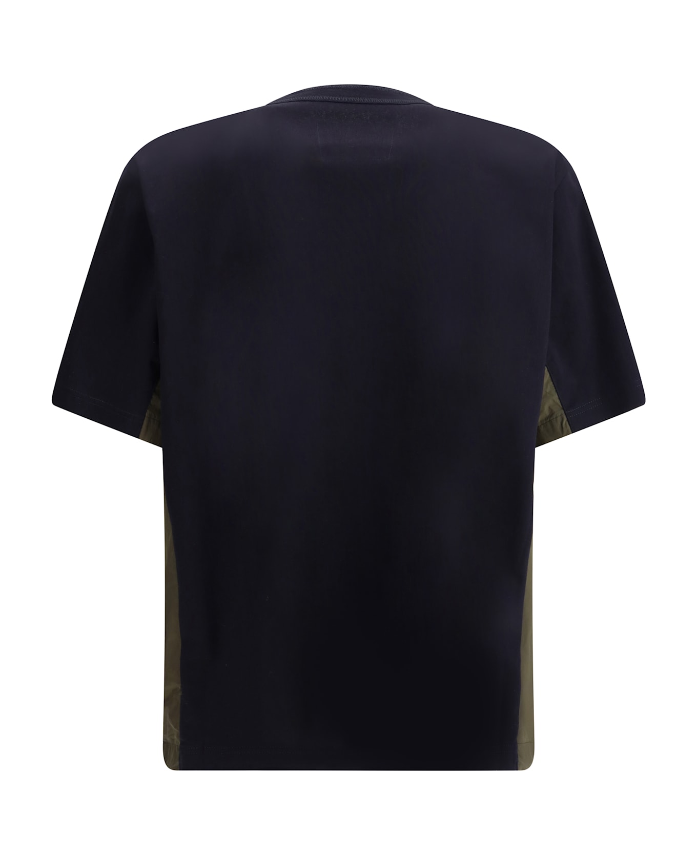 Sacai T-shirt With Pockets - Navy