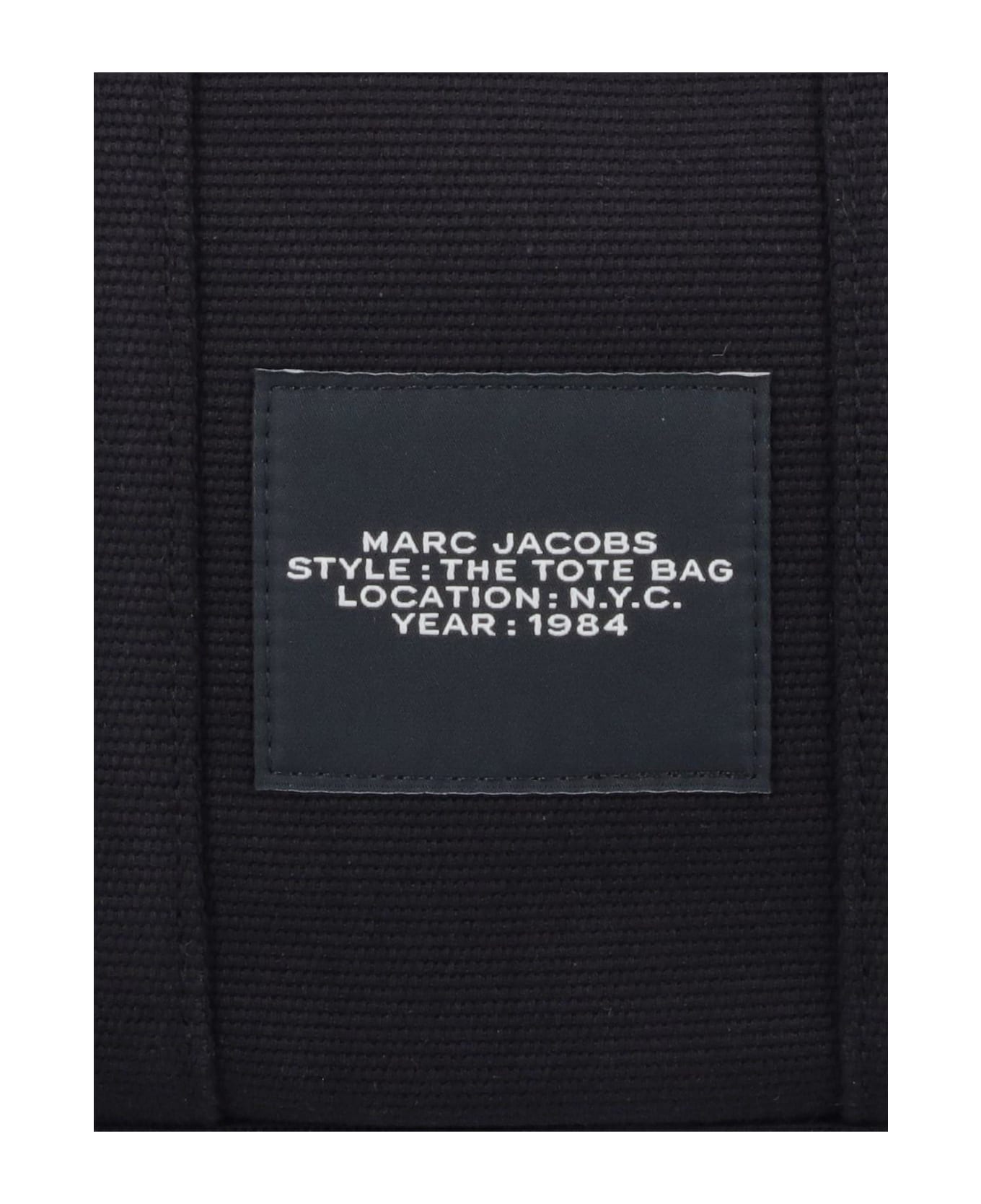Marc Jacobs Mini Tote Bag 'the Jacquard' - BLACK