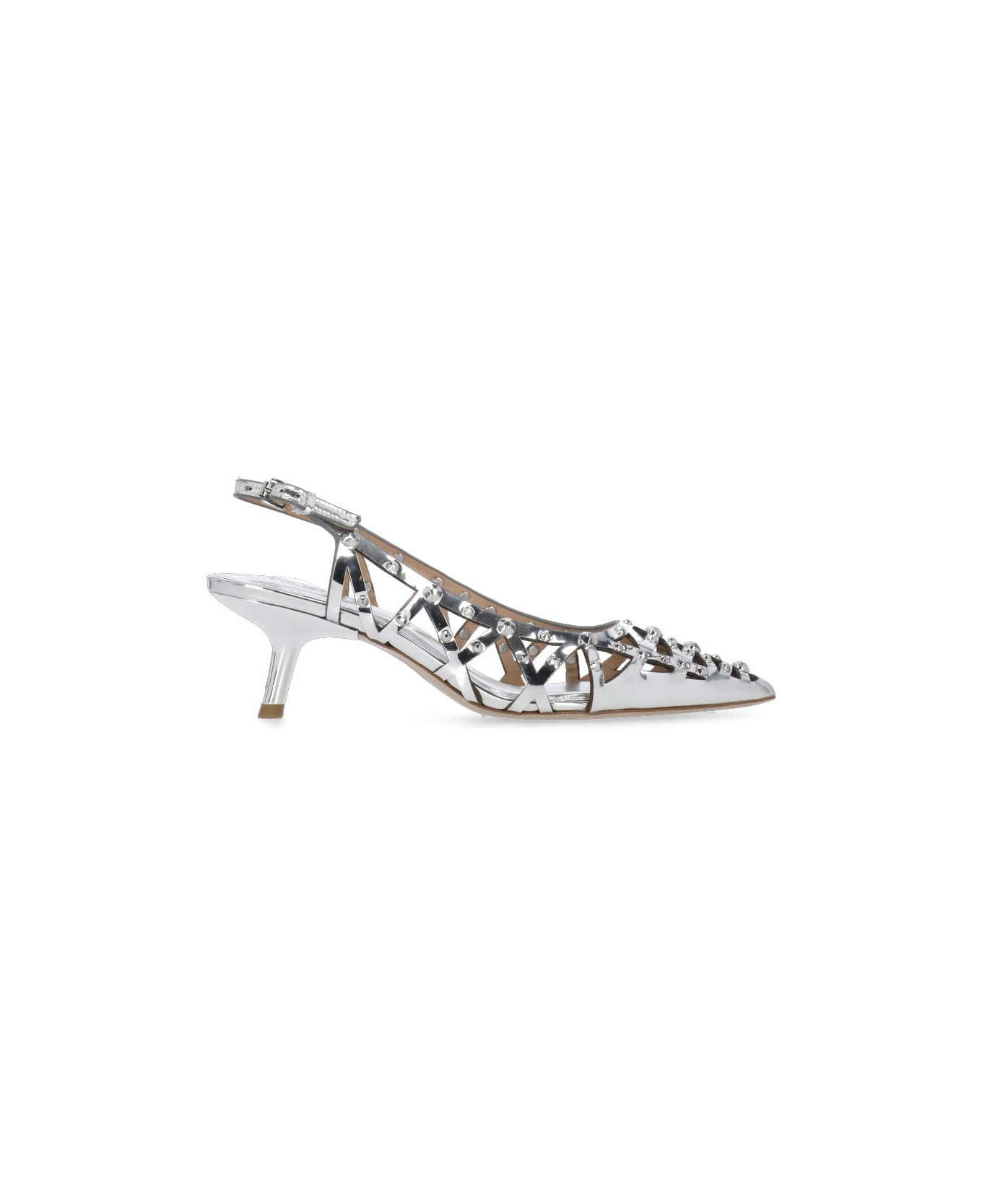 Ash Bizarre Slingback - Silver