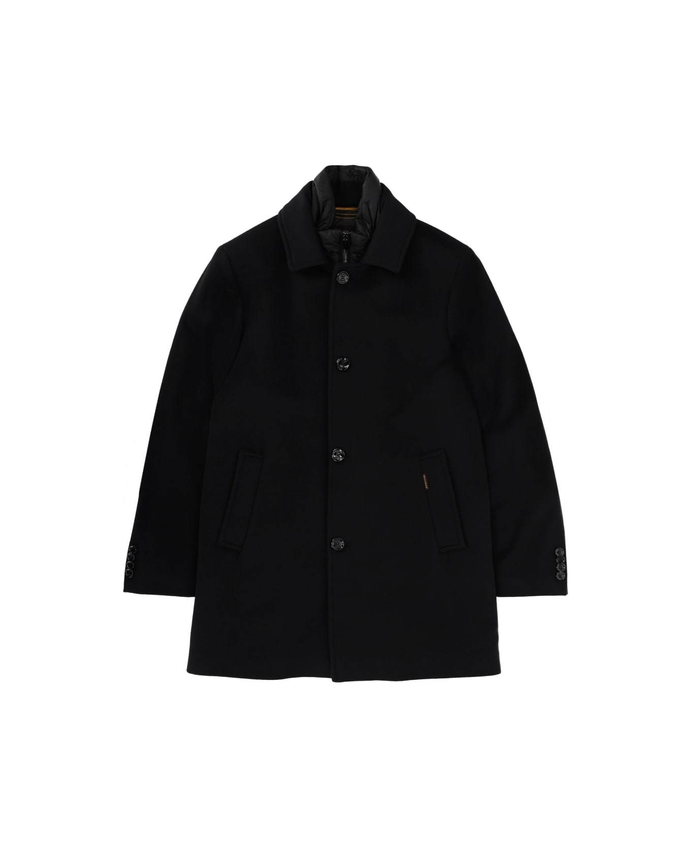 Moorer "monferrato-le" Coat - BLACK