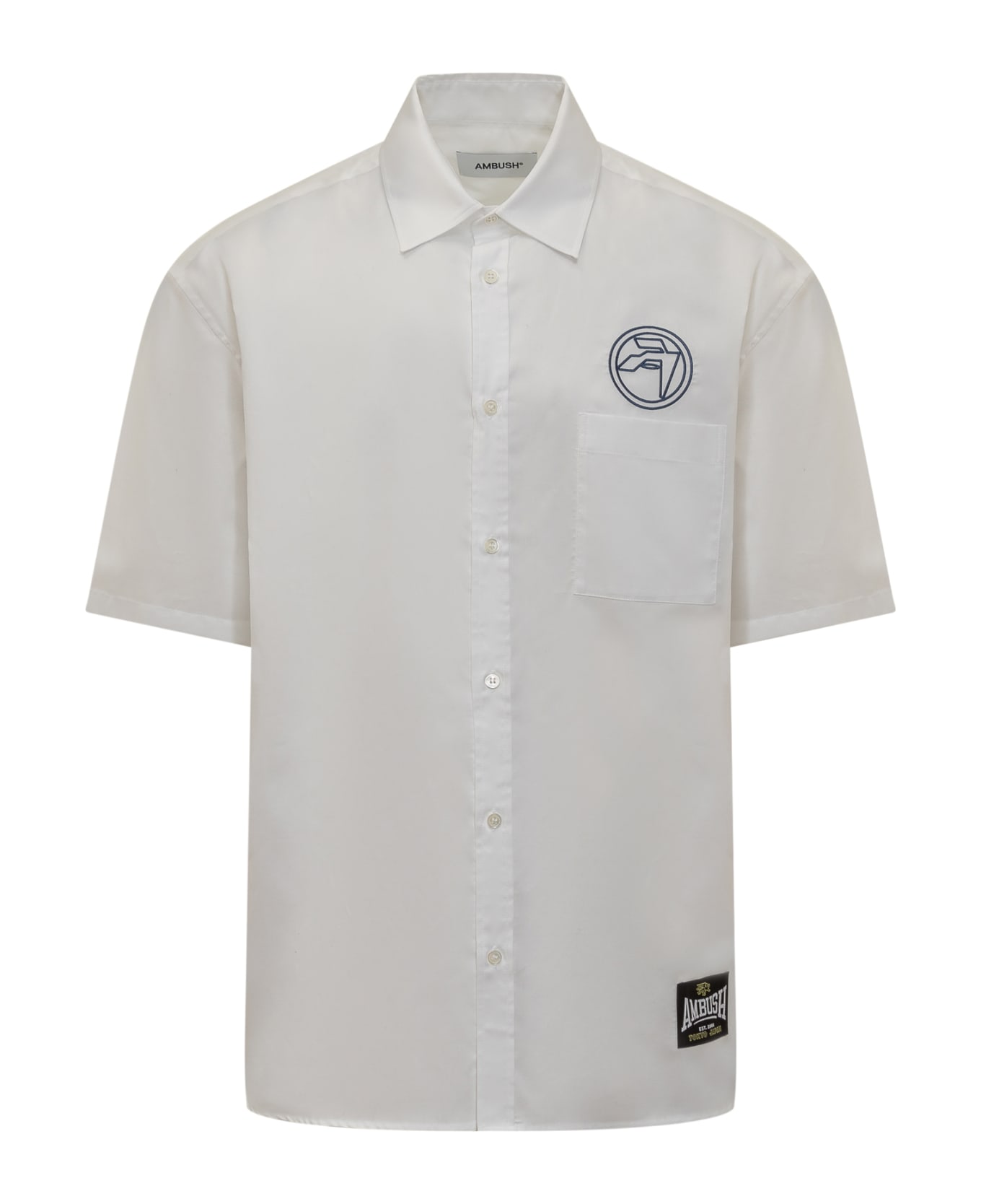 AMBUSH Cirrle Emblematic Shirt - BLANC DE BLANC シャツ
