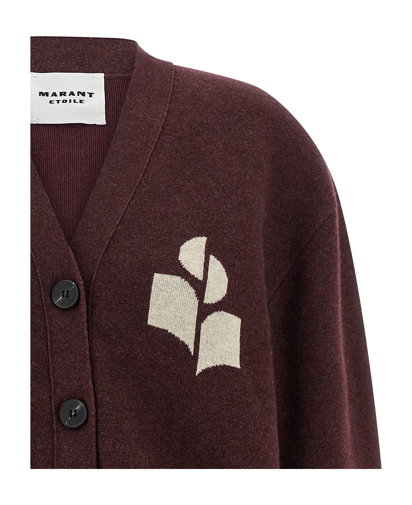 Marant Étoile 
norton
 Cardigan - BORDEAUX