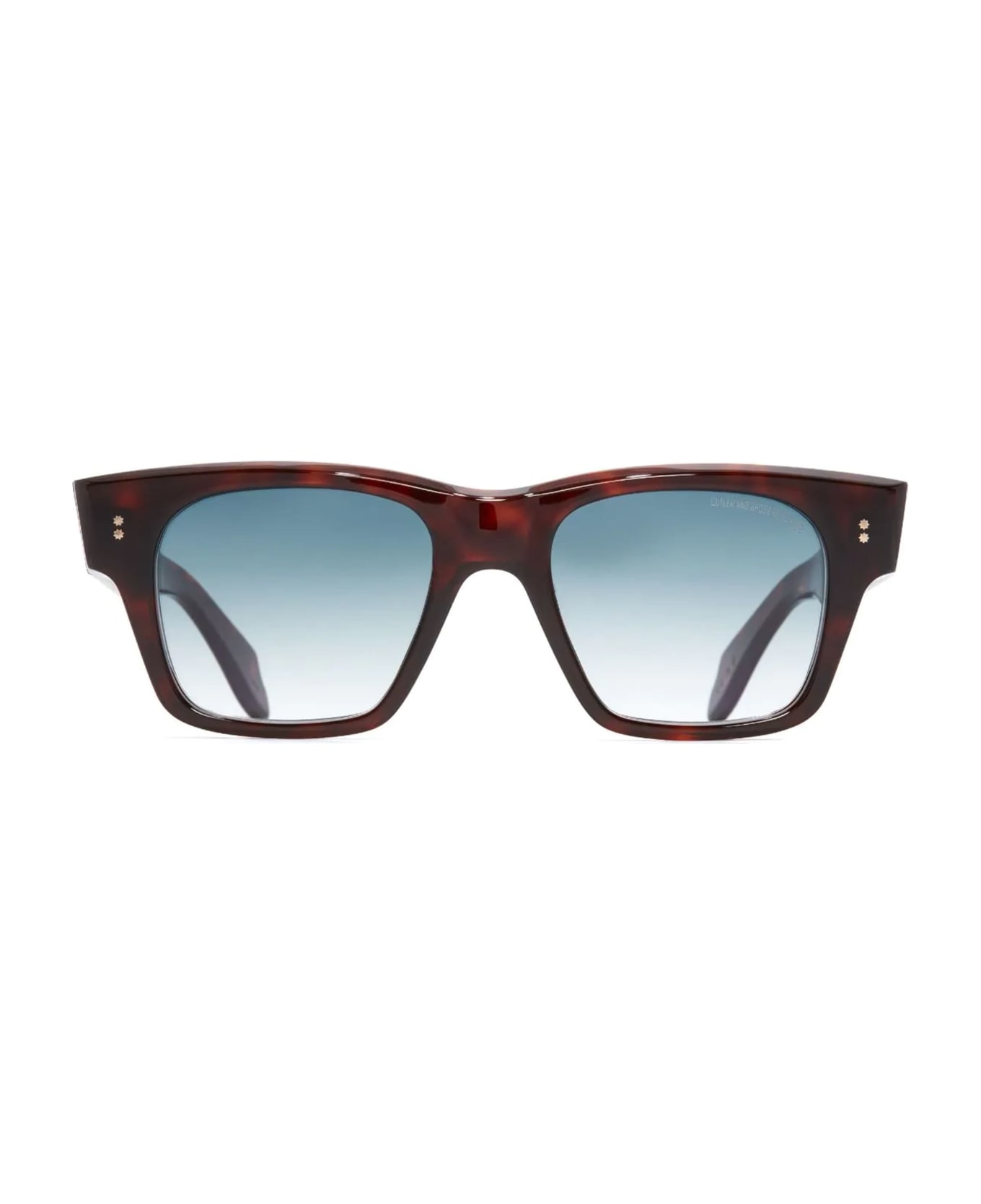 Cutler and Gross 9690 / Dark Turtle Sunglasses - brown