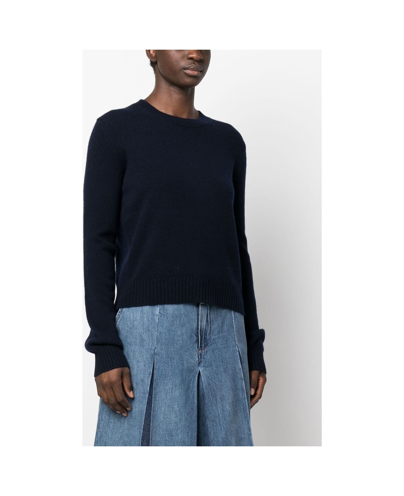 Lisa Yang Mable Cashmere Crewneck Sweater - Blue
