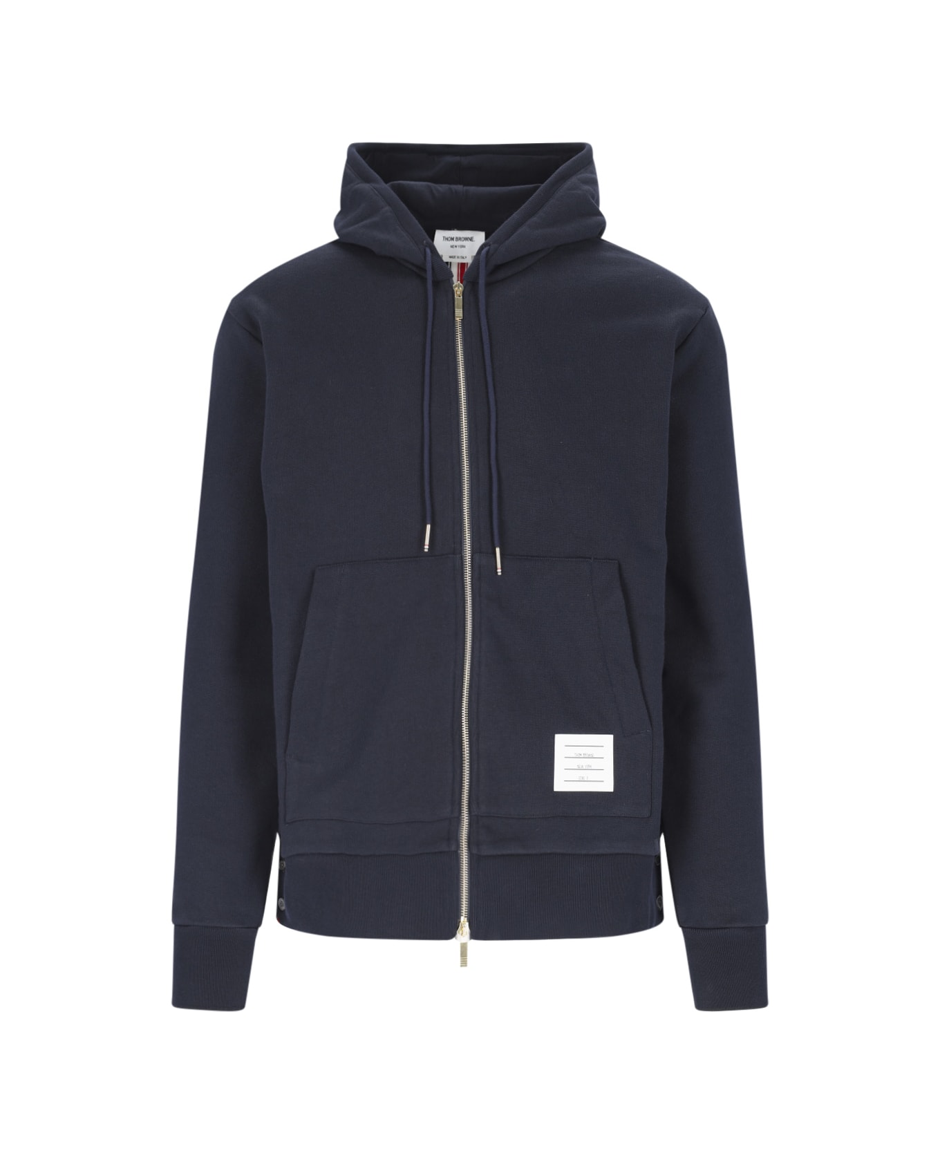 Thom Browne Zip Sweatshirt - navy