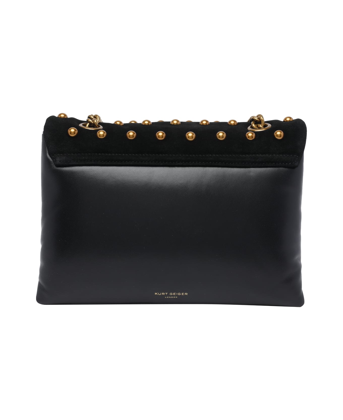 Kurt Geiger Large Kensington Crossbody Bag - Black