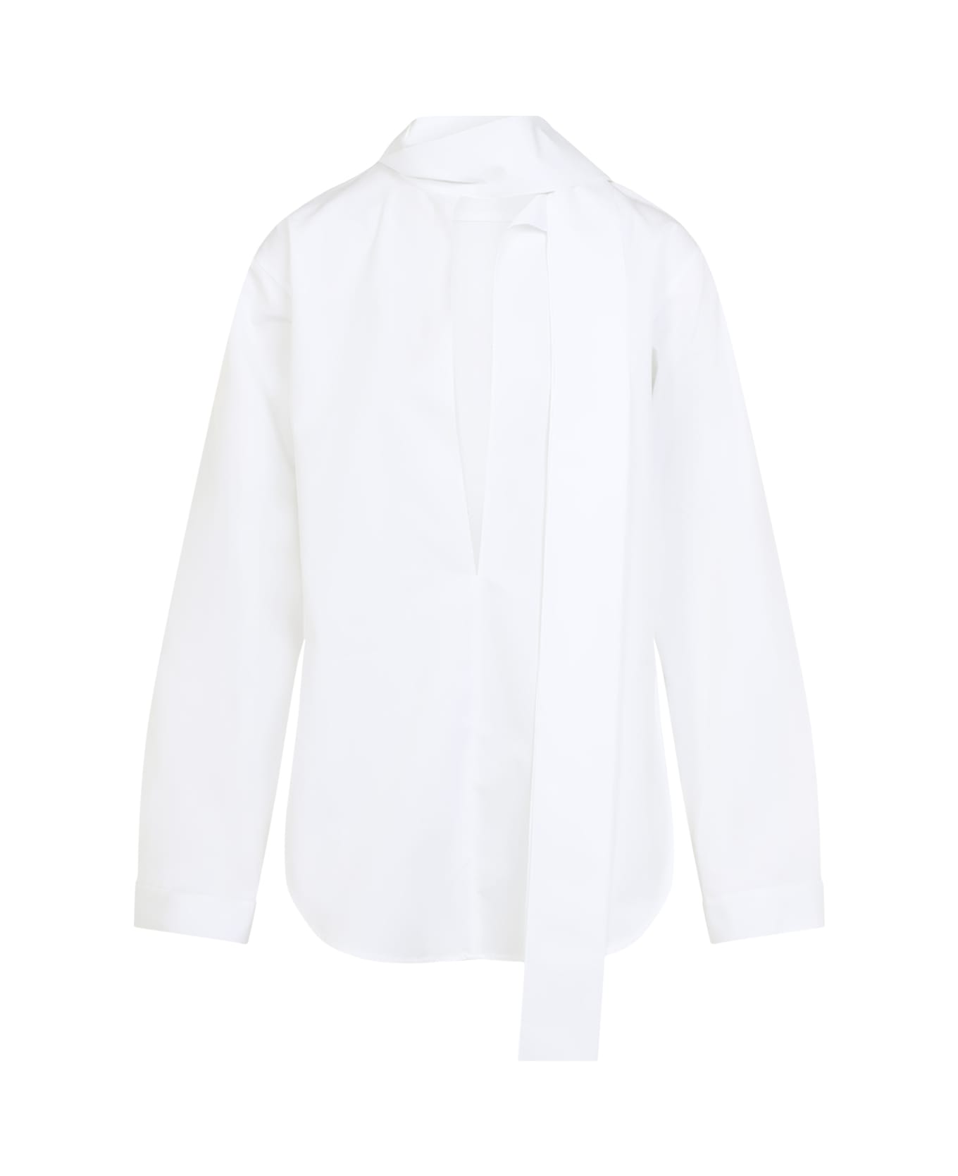 Alaia Alaïa Scarf Blouse - Blanc