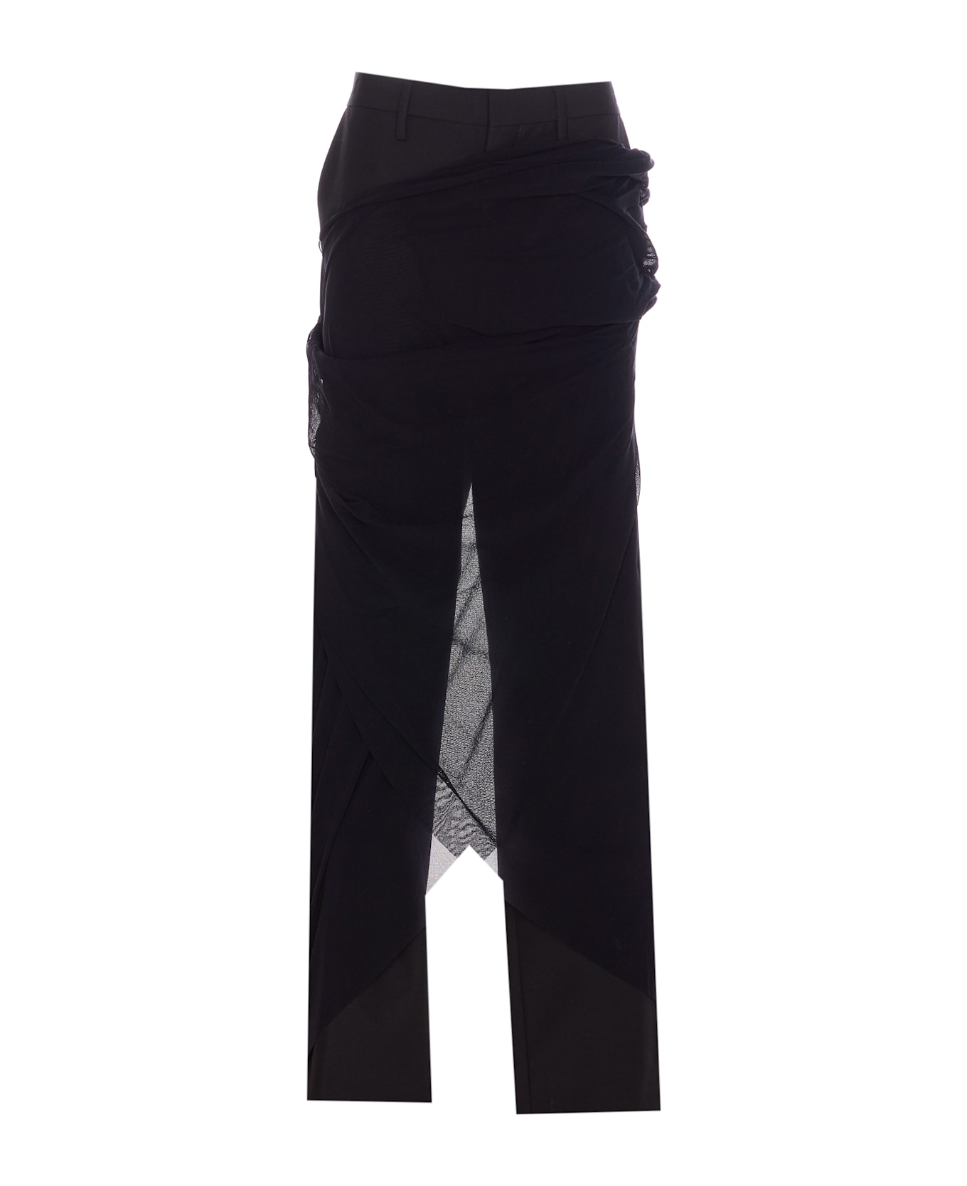 Jean Paul Gaultier Tailored Pants - Black