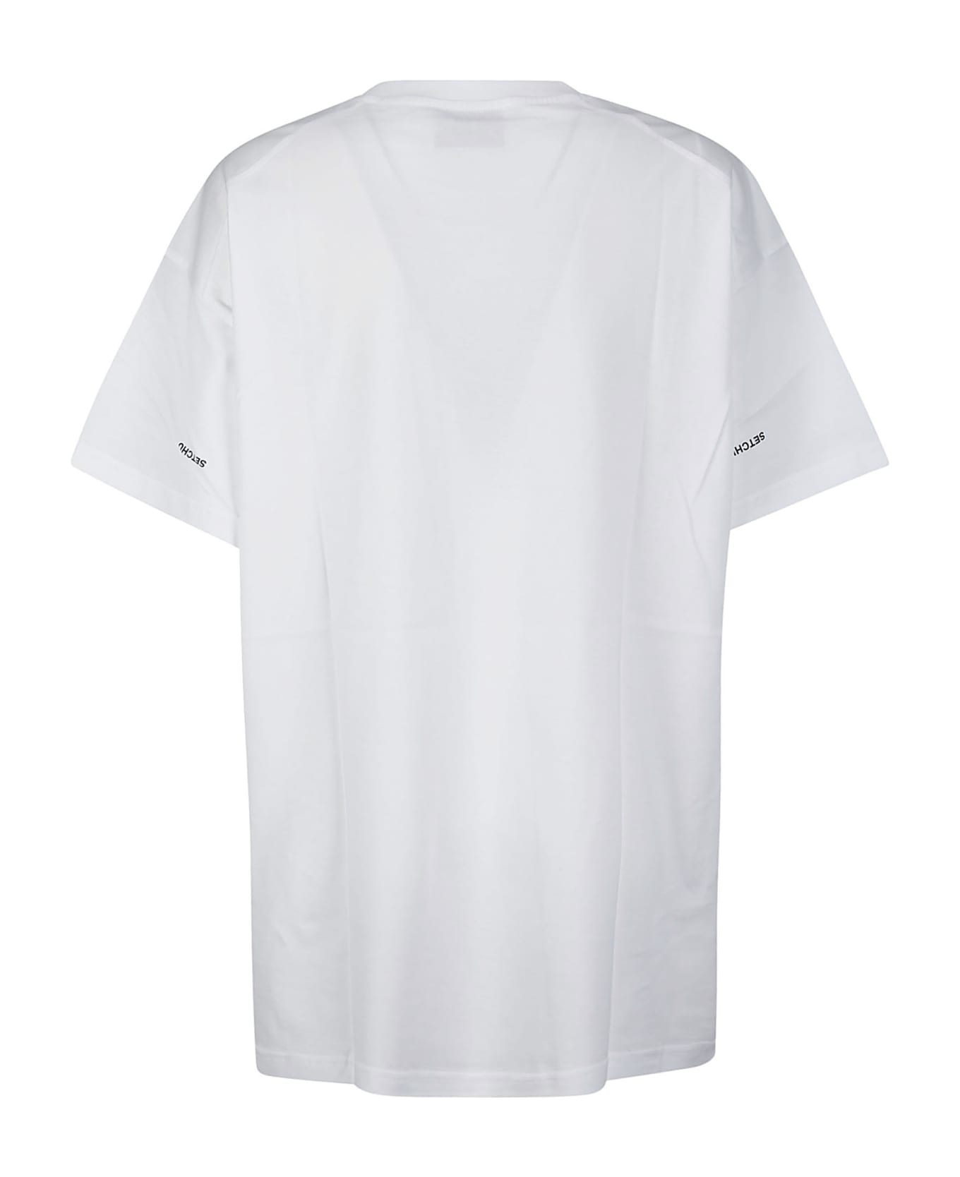 Setchu Origami T-shirt - WHITE