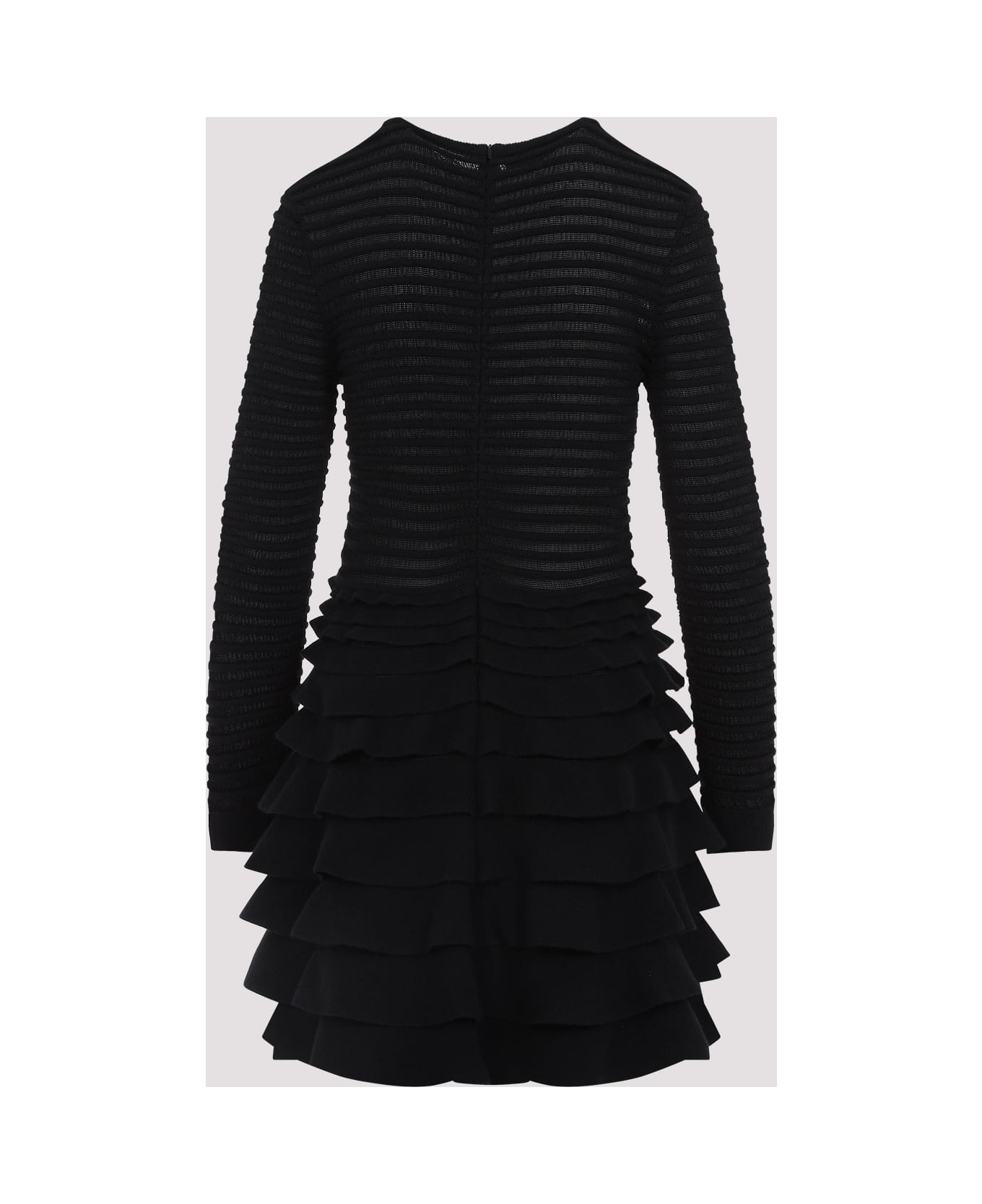 Valentino Knit Mini Dress - No Nero