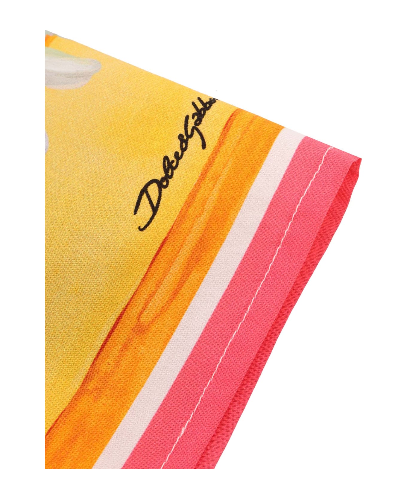 Dolce & Gabbana D&g Floral Shirt - YELLOW シャツ