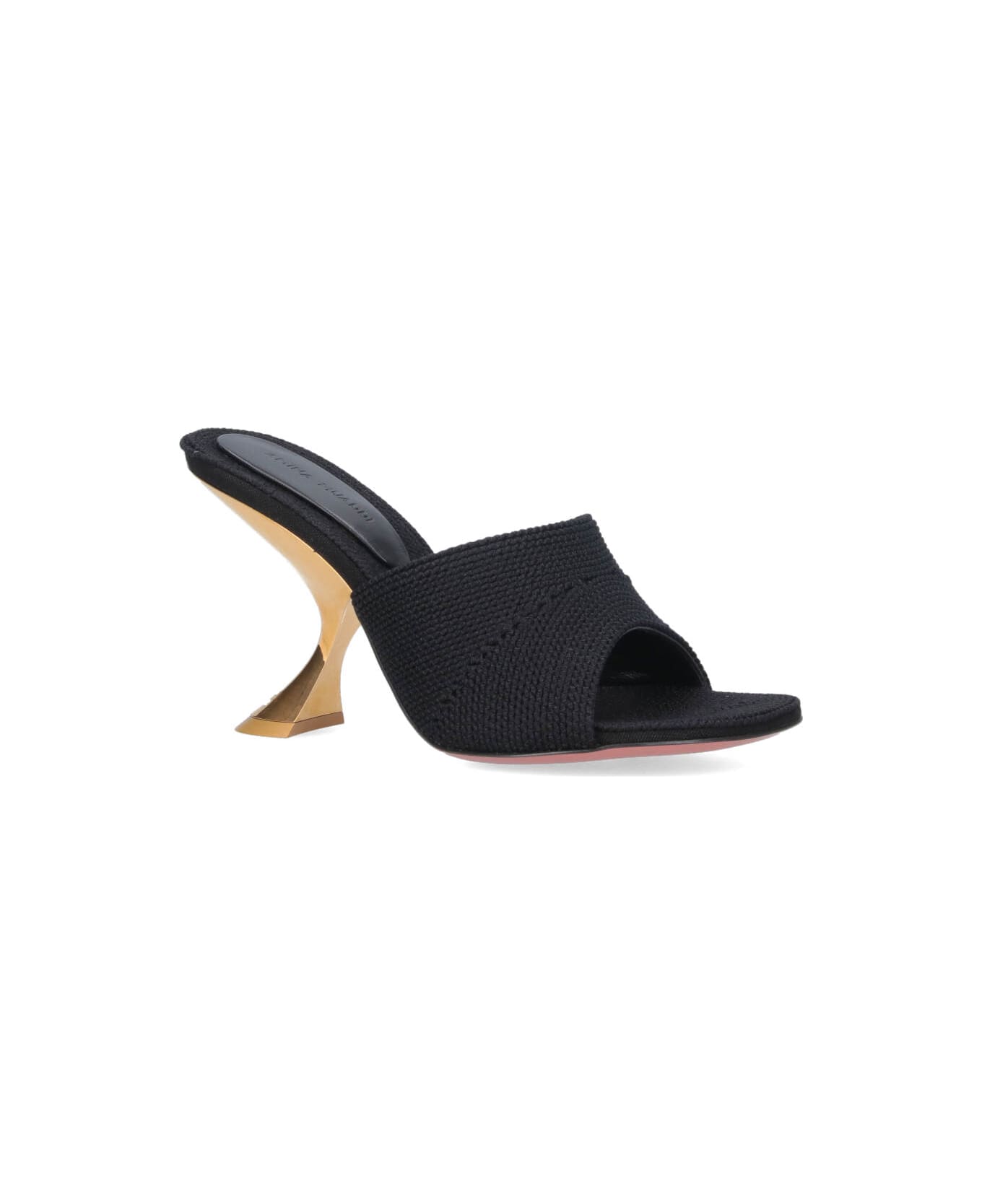 Amina Muaddi "taylor" Pumps Sandals - Black  