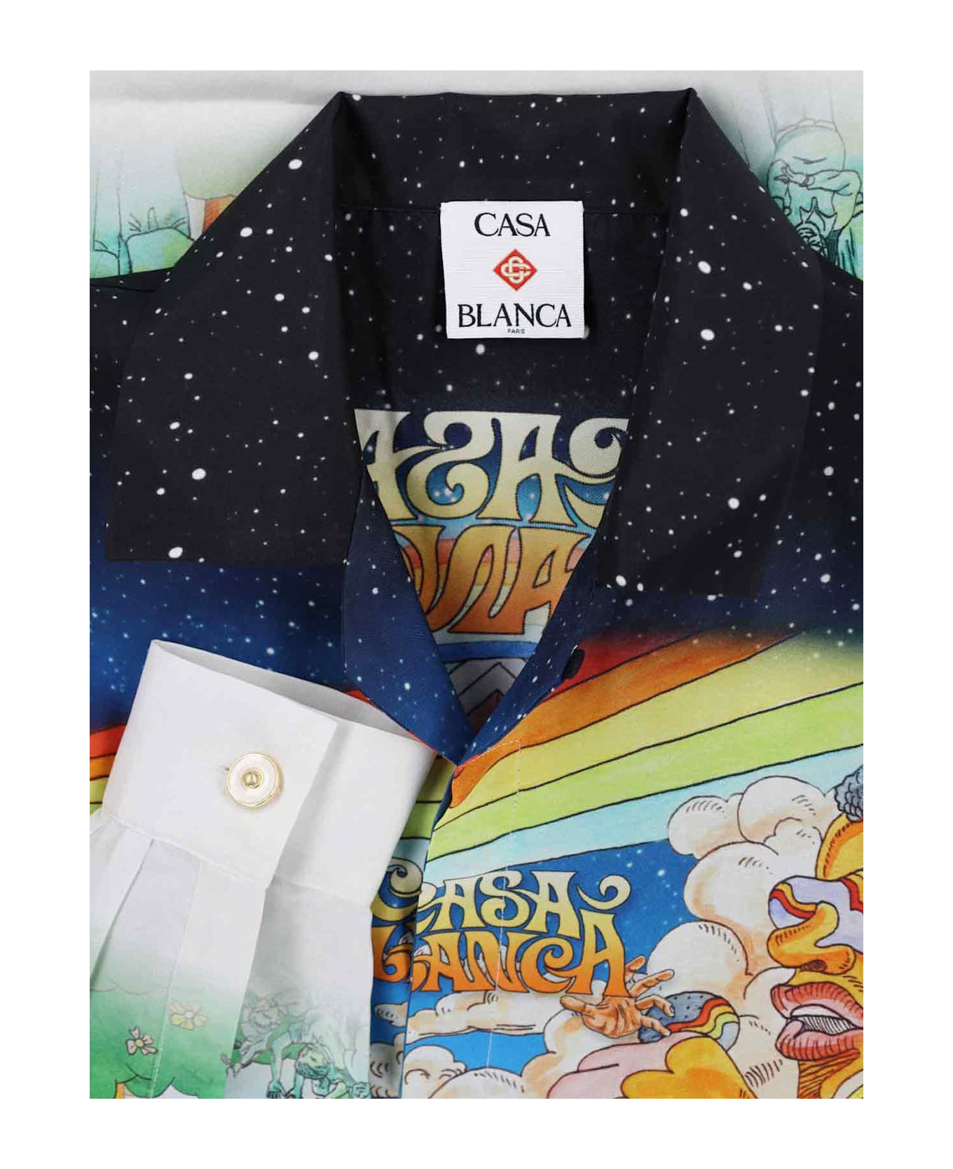 Casablanca 
la Musique
 Silk Shirt - Multicolor