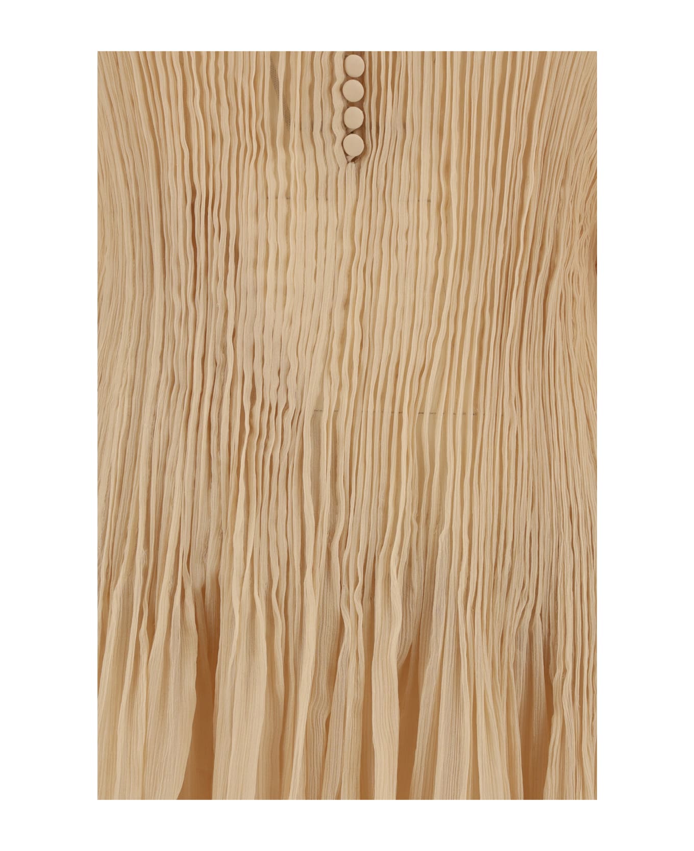 Ermanno Scervino Long Dress - Incense/beige