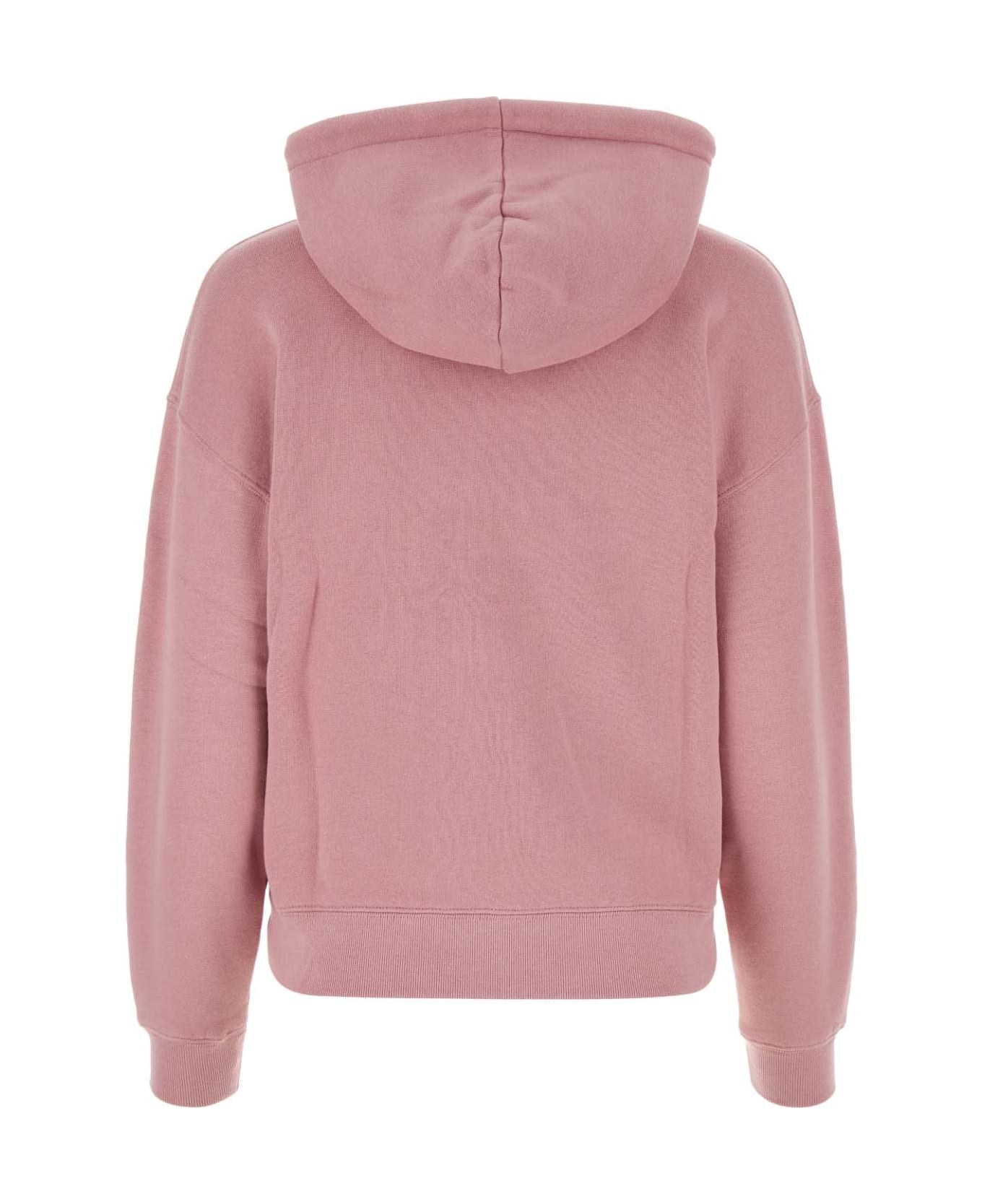 Maison Kitsuné Pink Cotton Sweatshirt - ROSEBUD