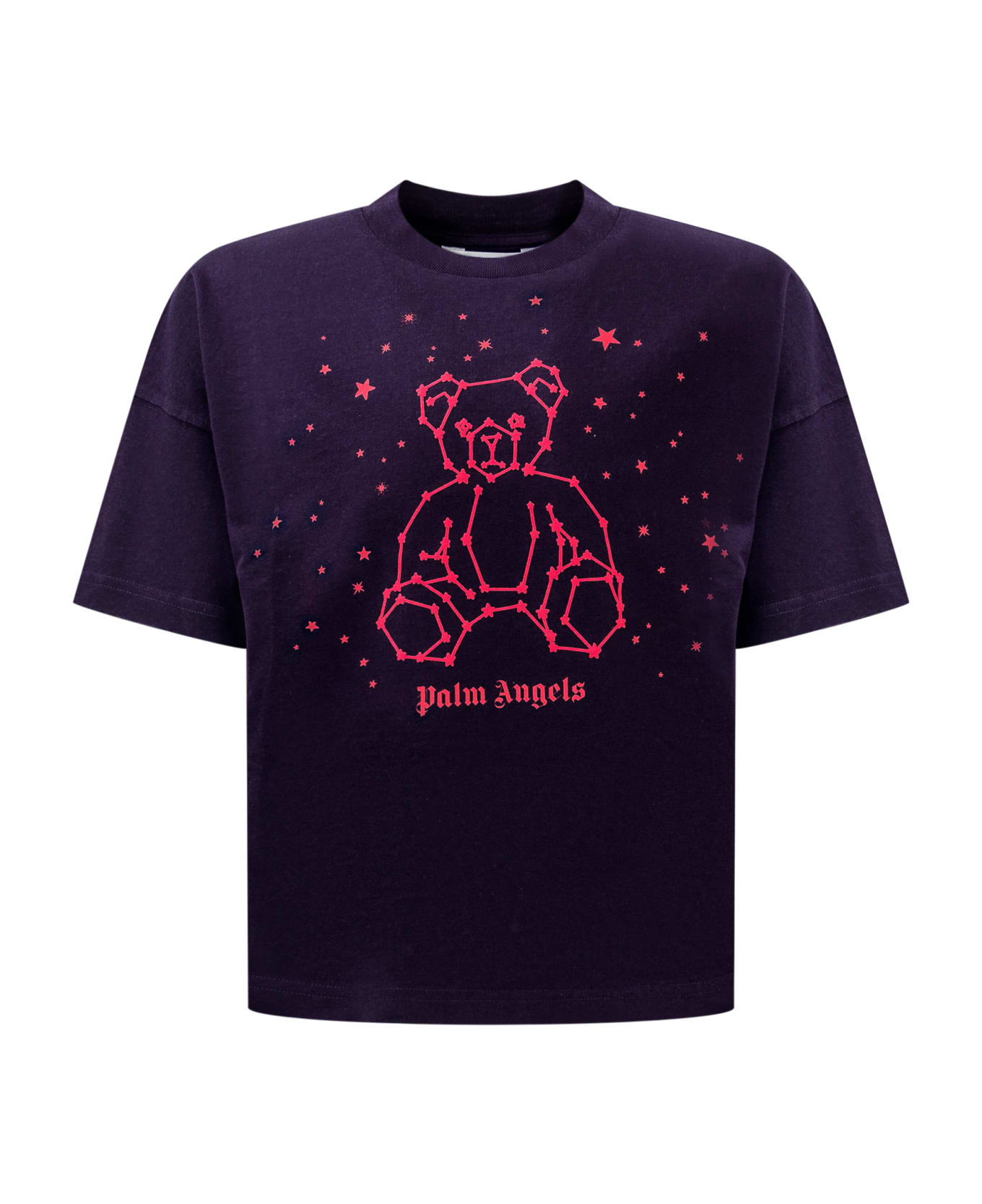 Palm Angels Astro Bear T-shirt - NAVY BLUE