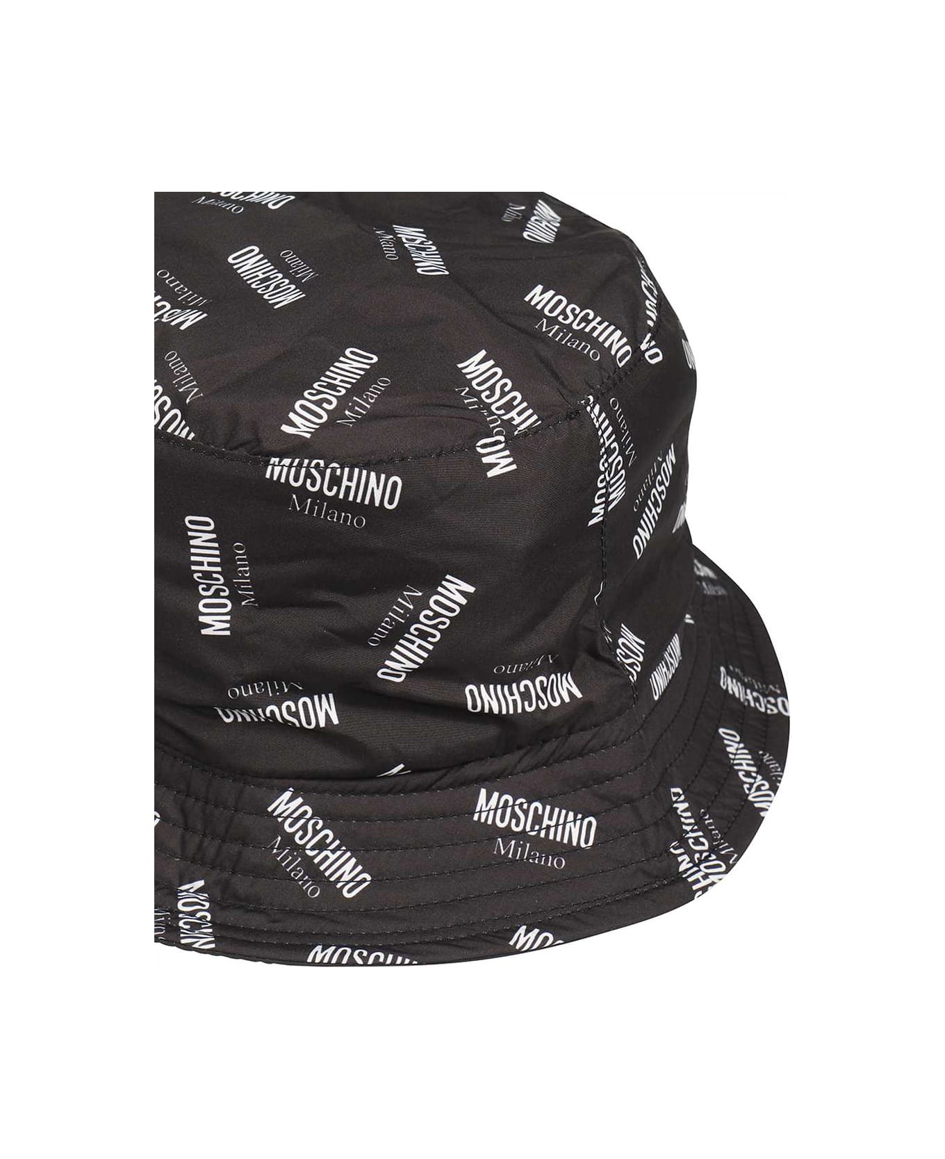 Moschino Bucket Hat - black