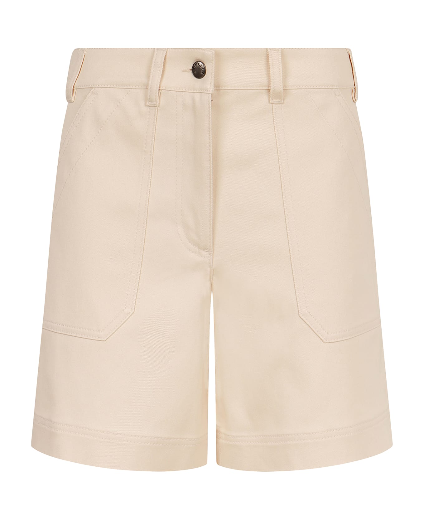 Moncler Denim Shorts - panna