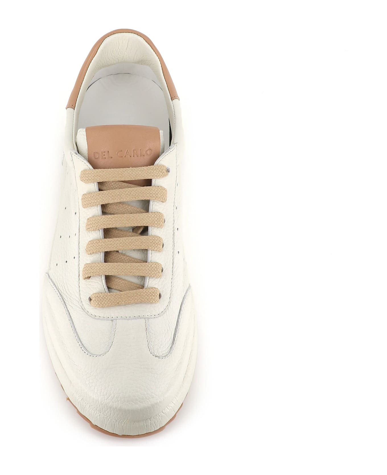 Del Carlo Sneaker 11931 - Bianco/beige