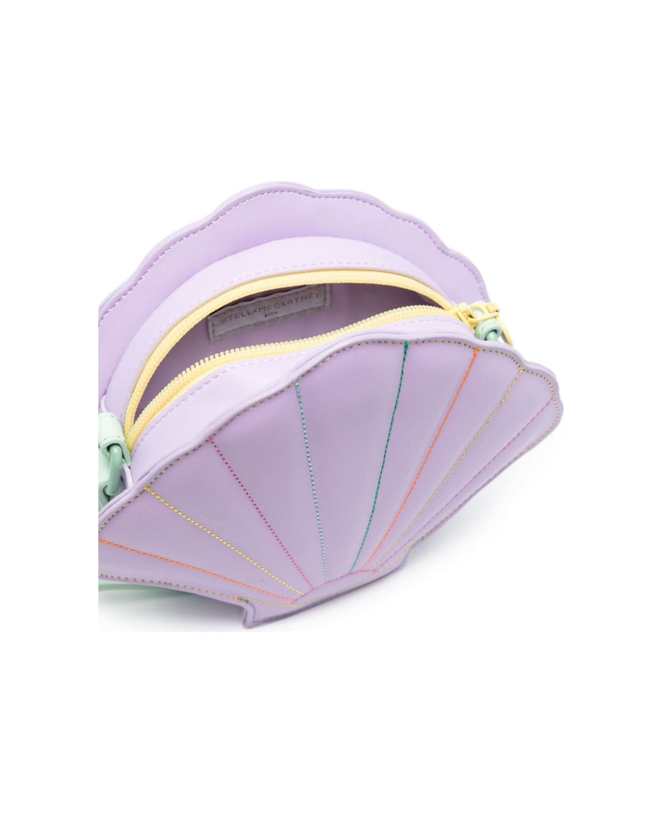 Stella McCartney Kids Lilac Seashell Shoulder Bag - Purple