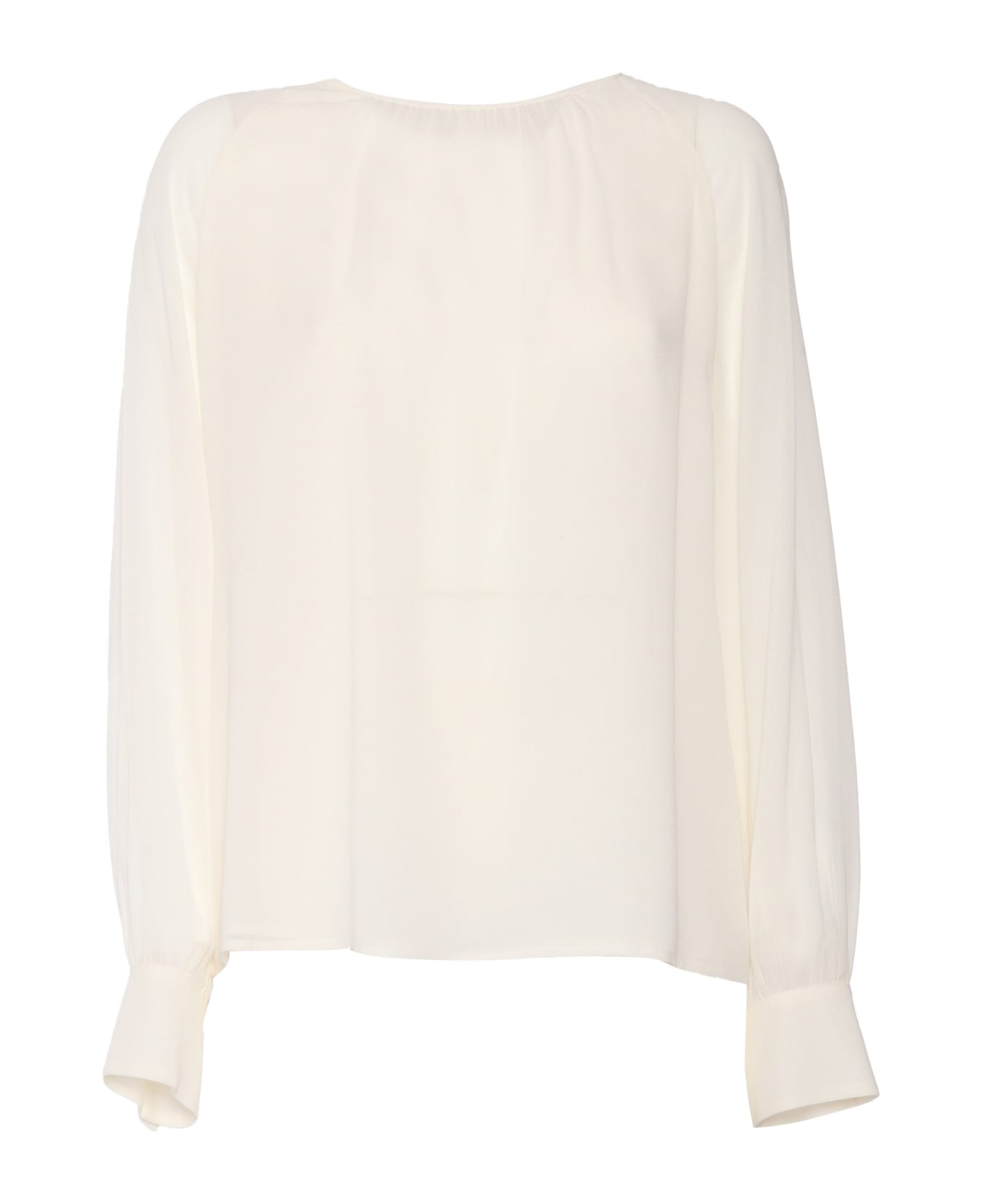 Max Mara Studio Golfo White Shirt - WHITE