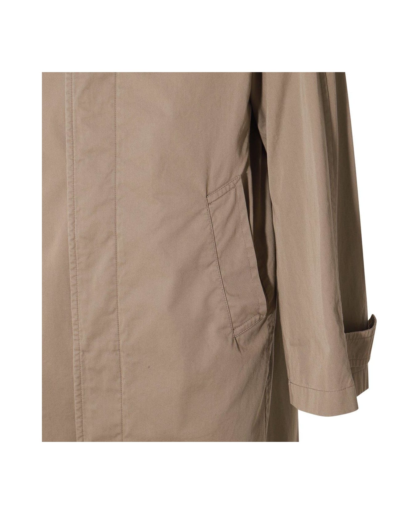 Balenciaga Mid-length Coat - BEIGE