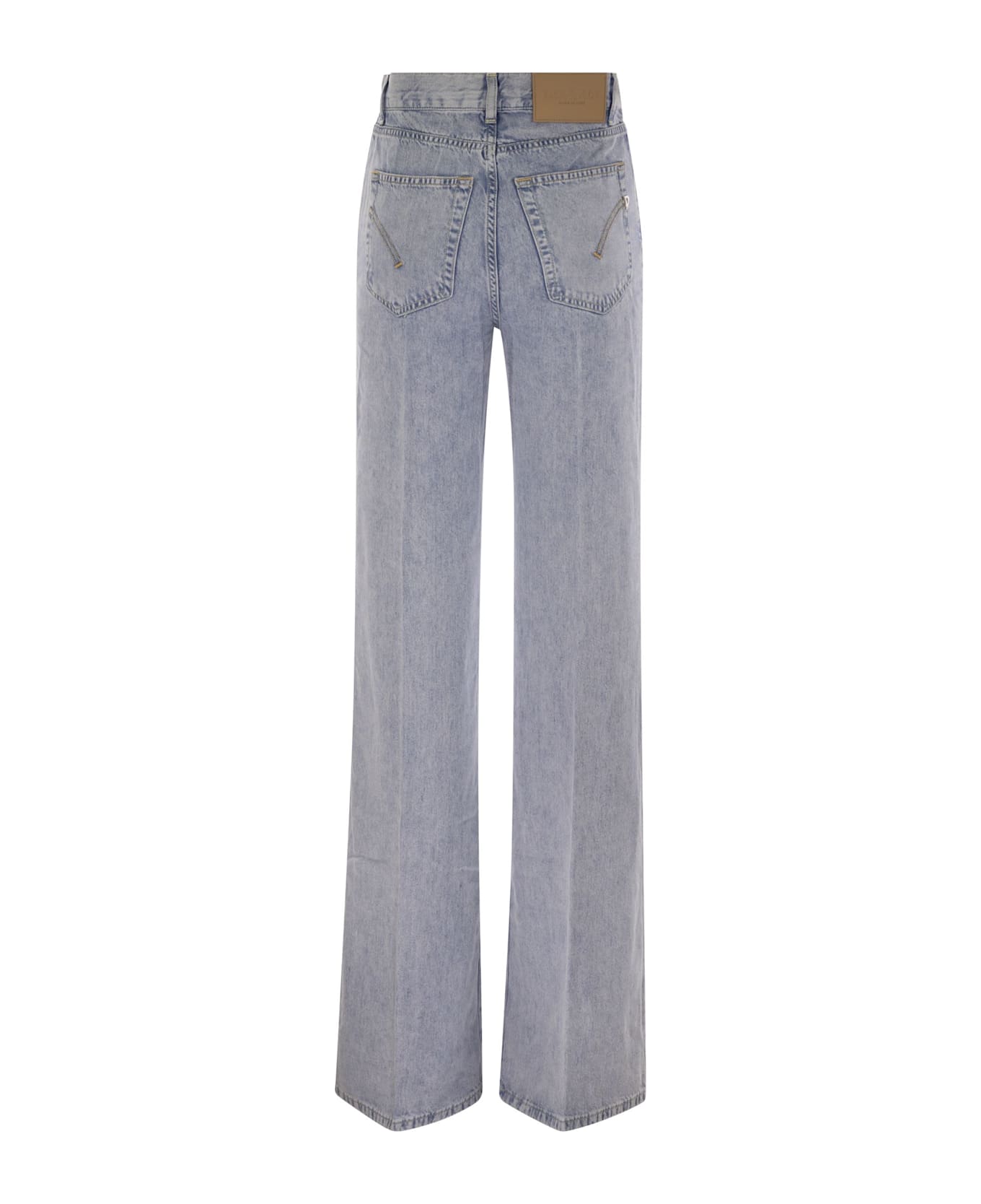Dondup Amber - Wide-leg Jeans - Blu
