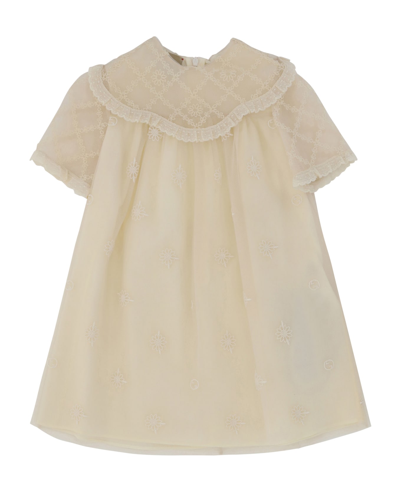 Gucci Dress For Girl - Vintage Ivory