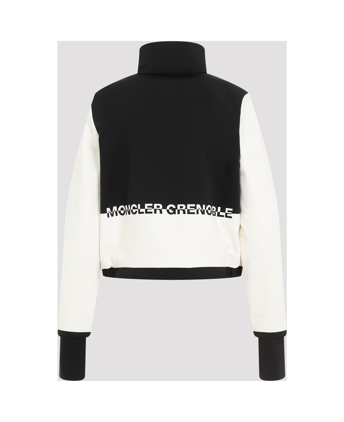 Moncler Grenoble Zip Up Cardigan - A Natural