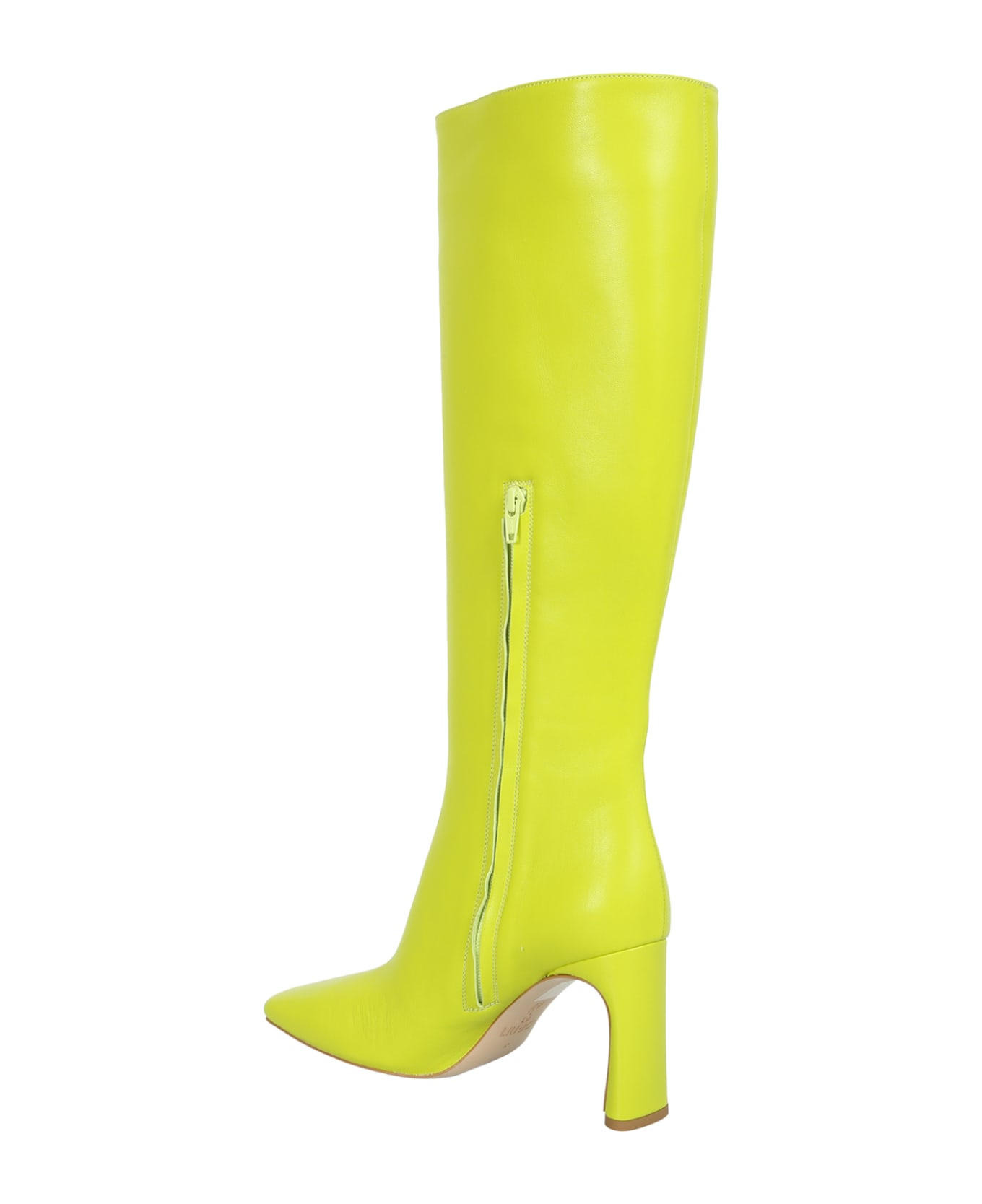 Leonie Hanne High-heel Micro-glitter Boots - Green ブーツ