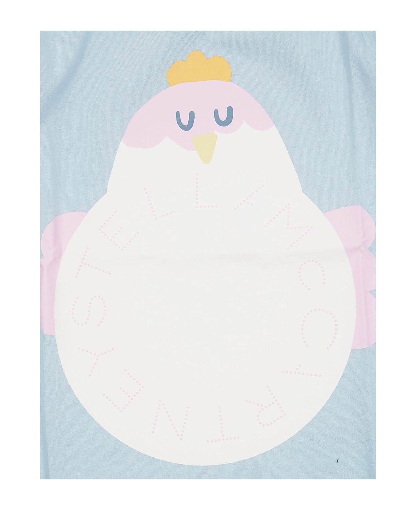 Stella McCartney Graphic Printed Crewneck T-shirt - Azzurro