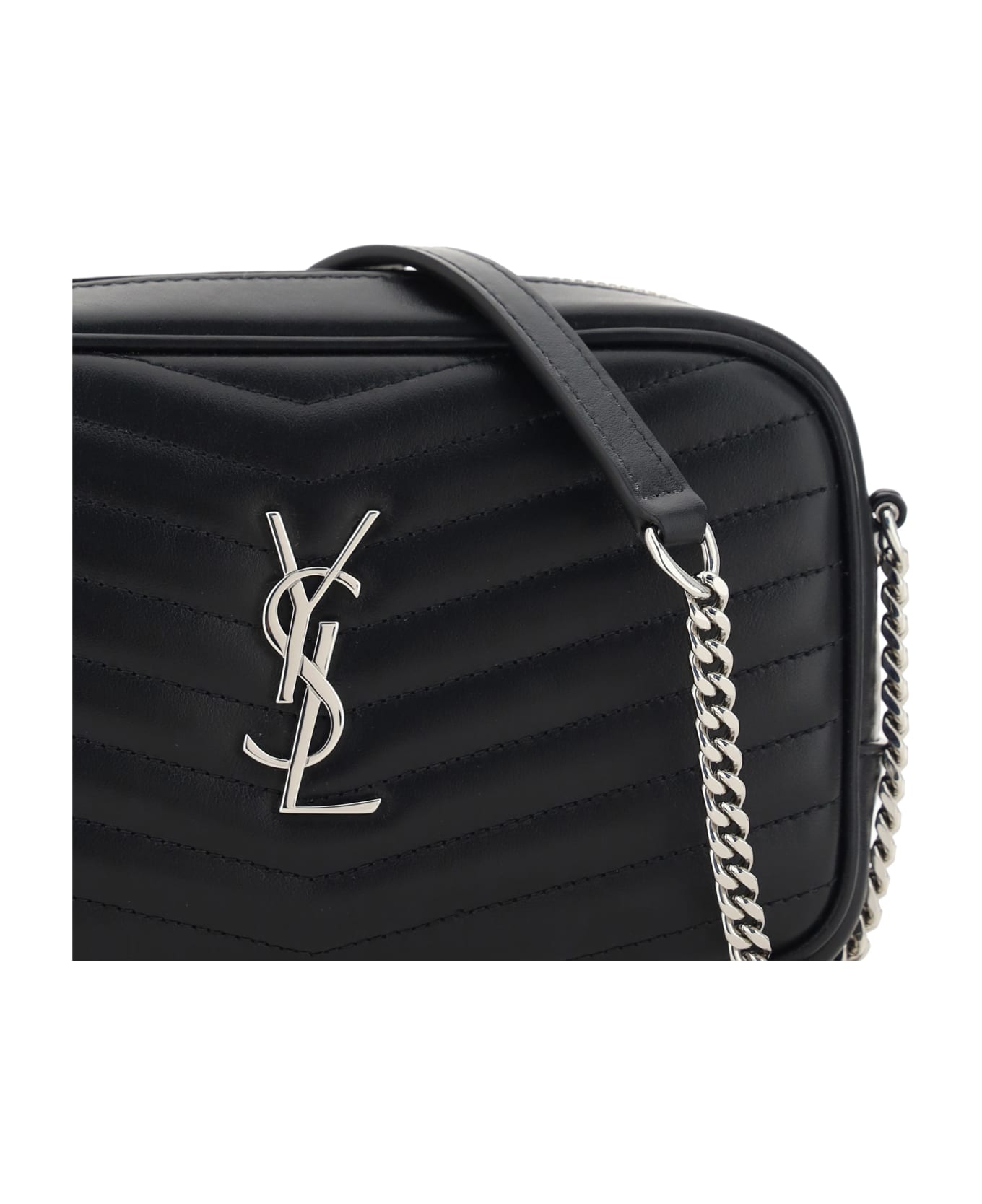 Saint Laurent Mini Shoulder Bag - BLACK