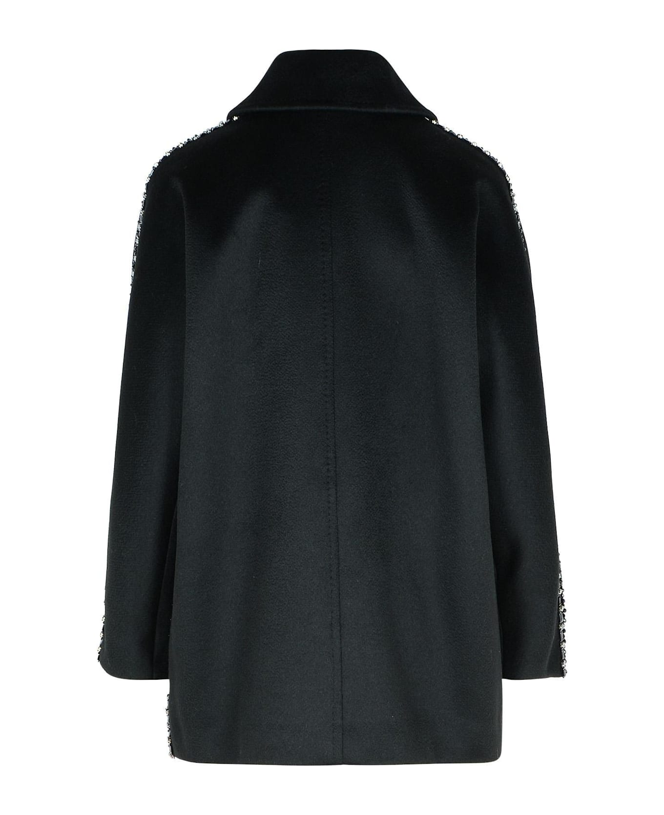 Max Mara 
rapido
 Camel Coat - Black