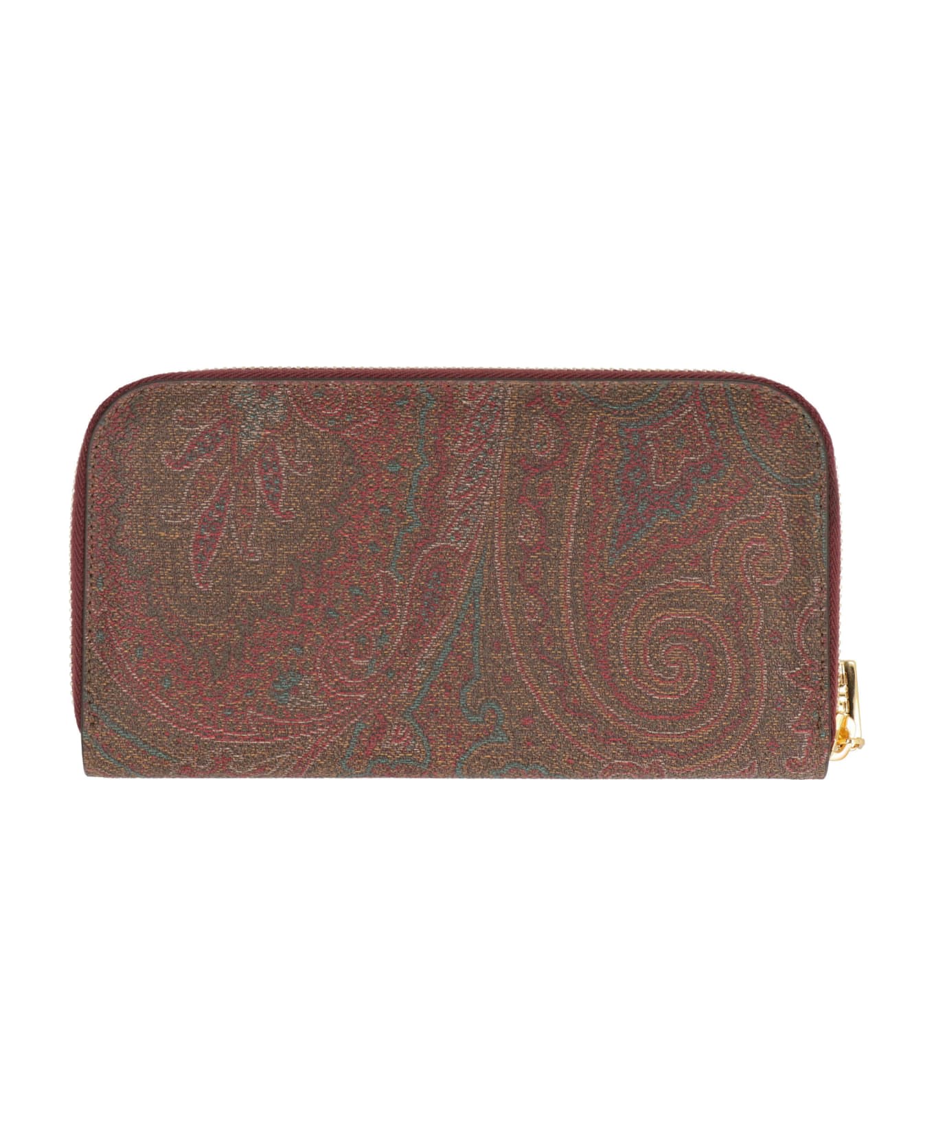 Etro Coated Canvas Wallet