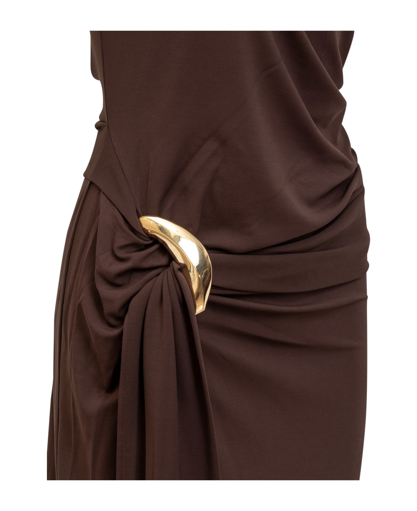 Ferragamo Dress With Bijoux Ring - EXPRESSO