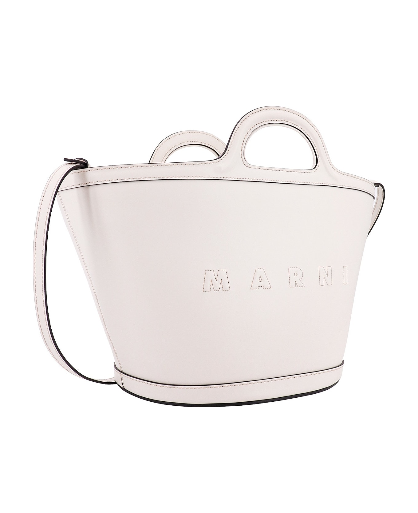 Marni Tropicalia Handbag - White トートバッグ