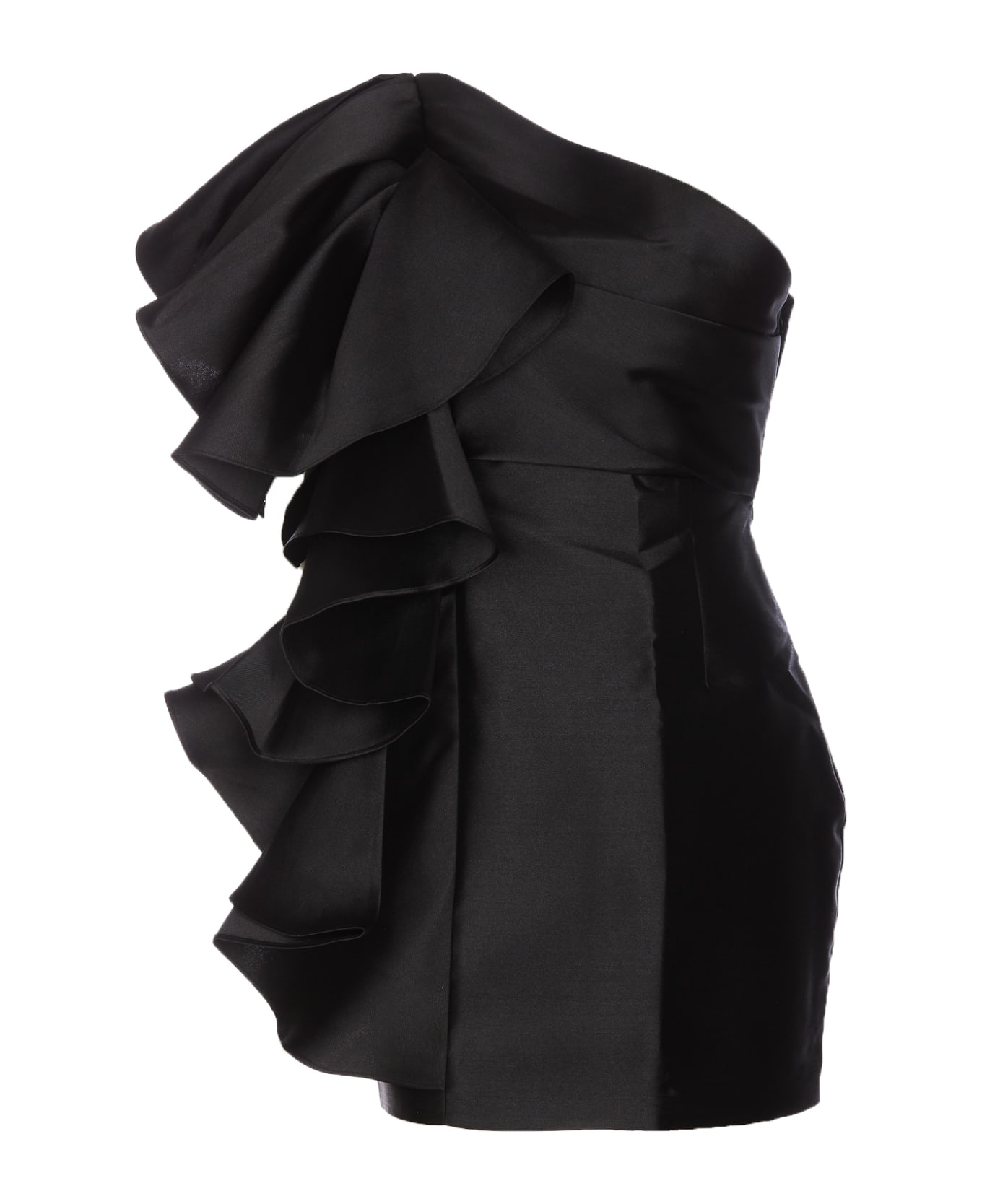 Solace London Rio Mini Dress - Black
