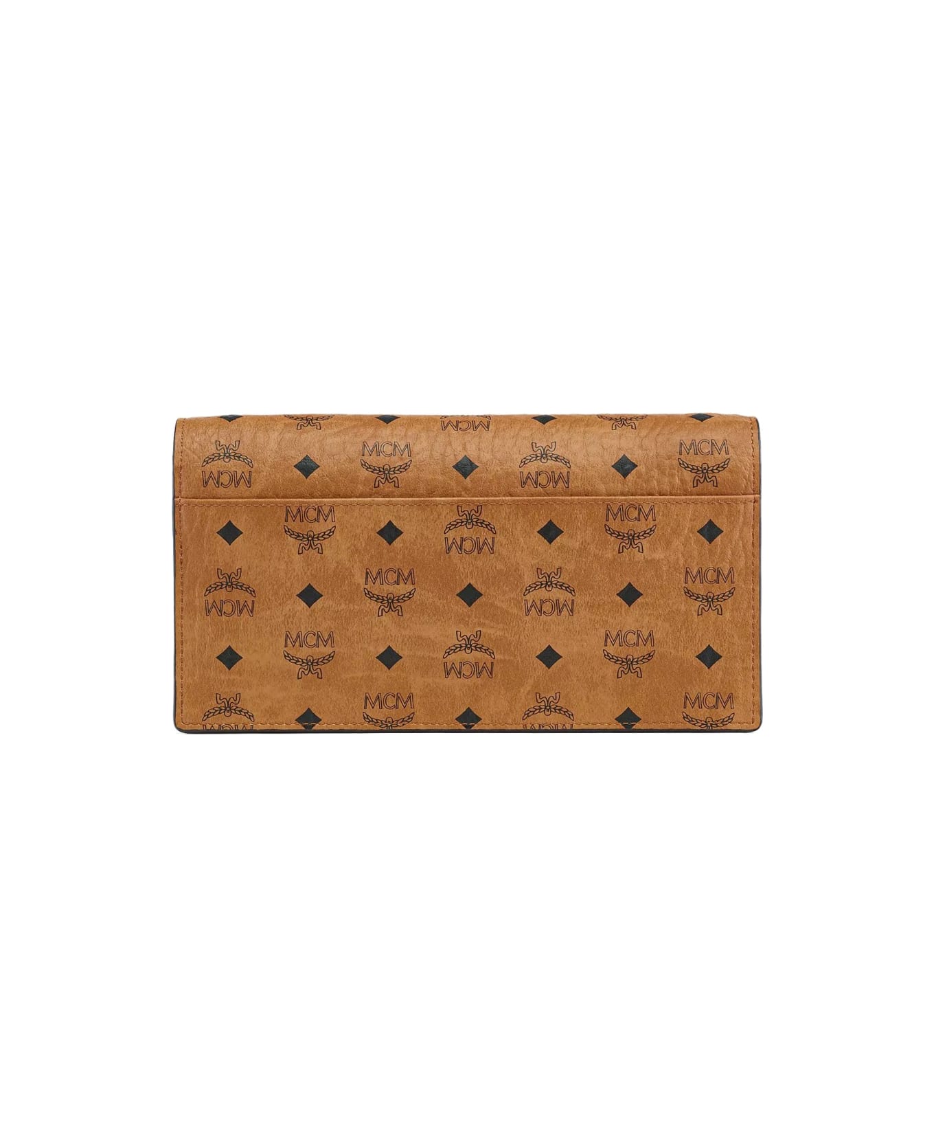 MCM "aren" Wallet With Shoulder Strap - BUFF